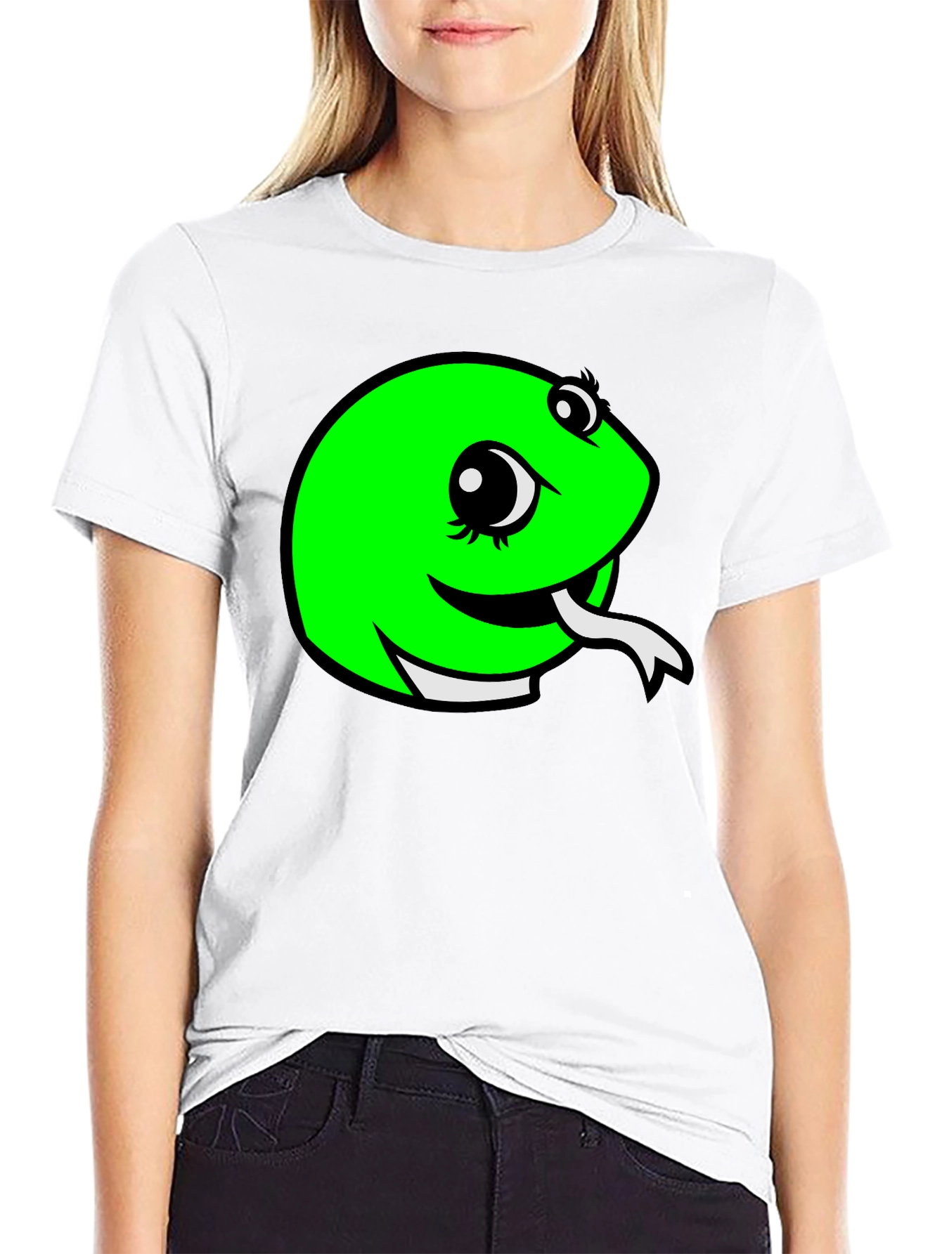 Black Snake Graphic Tee - Black Cotton T-Shirt view 9