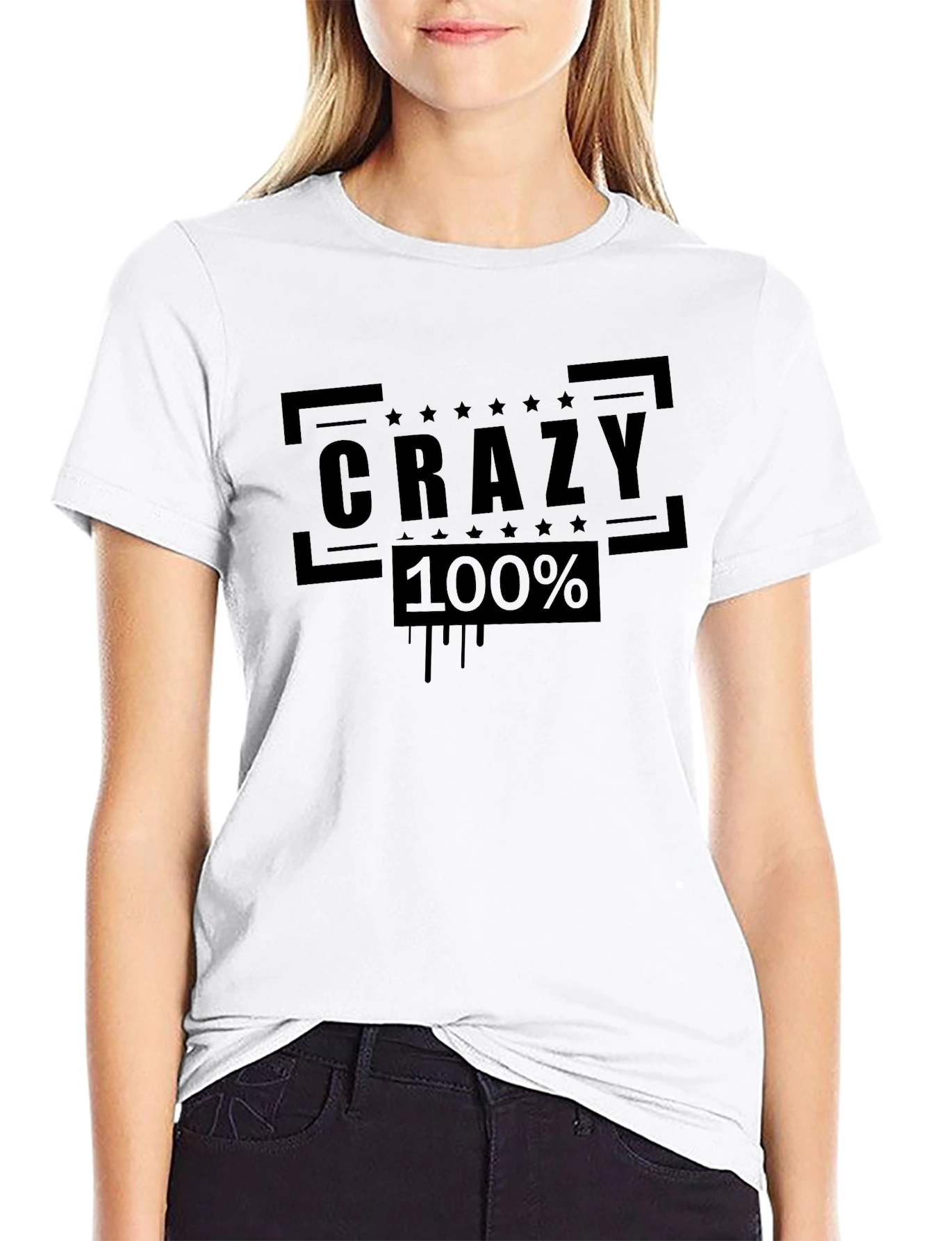 Crazy 100% Graphic T-Shirt - Men's - 9