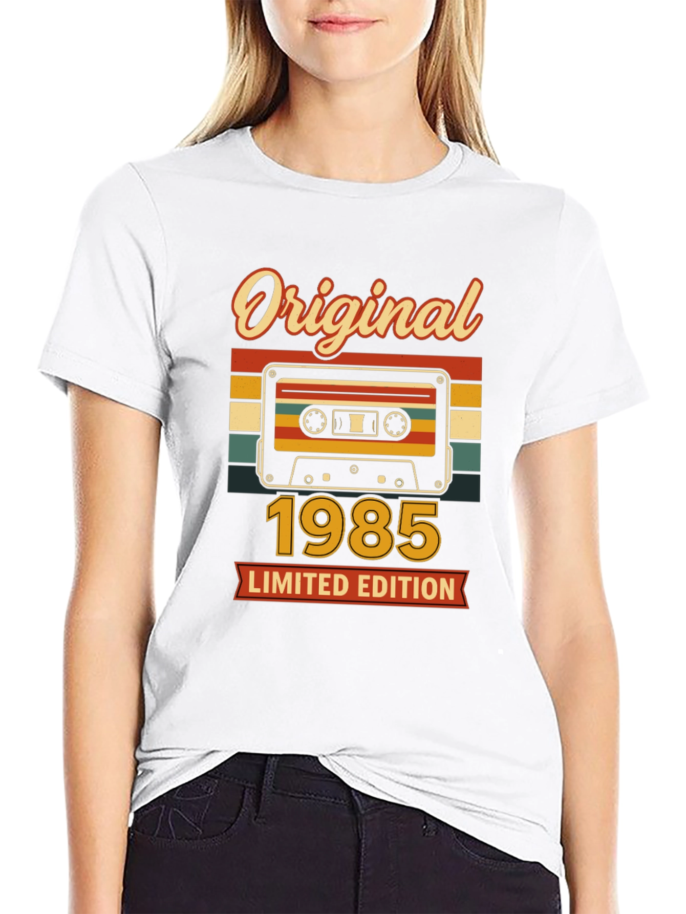 Black Original 1985 Limited Edition Graphic Tee view 9