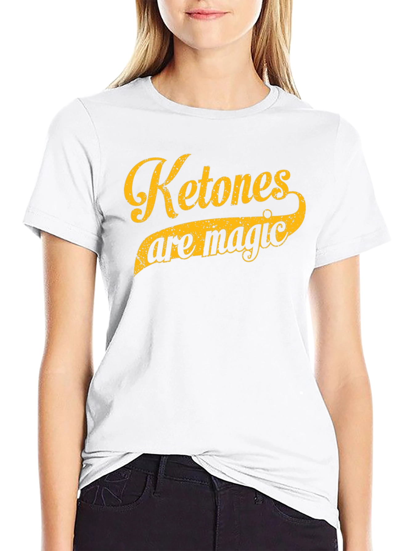 Black Ketones Are Magic T-Shirt - Keto Diet Tee view 9