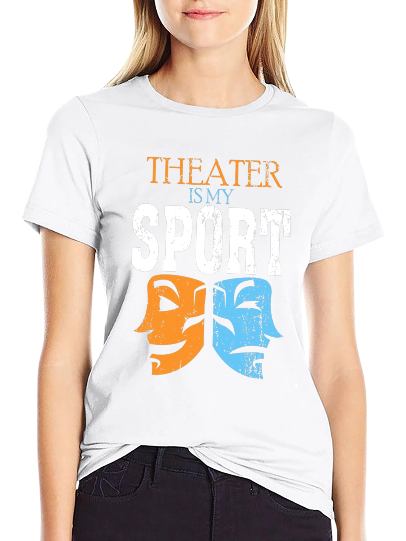 Black Theater Is My Sport Graphic Tee view 9