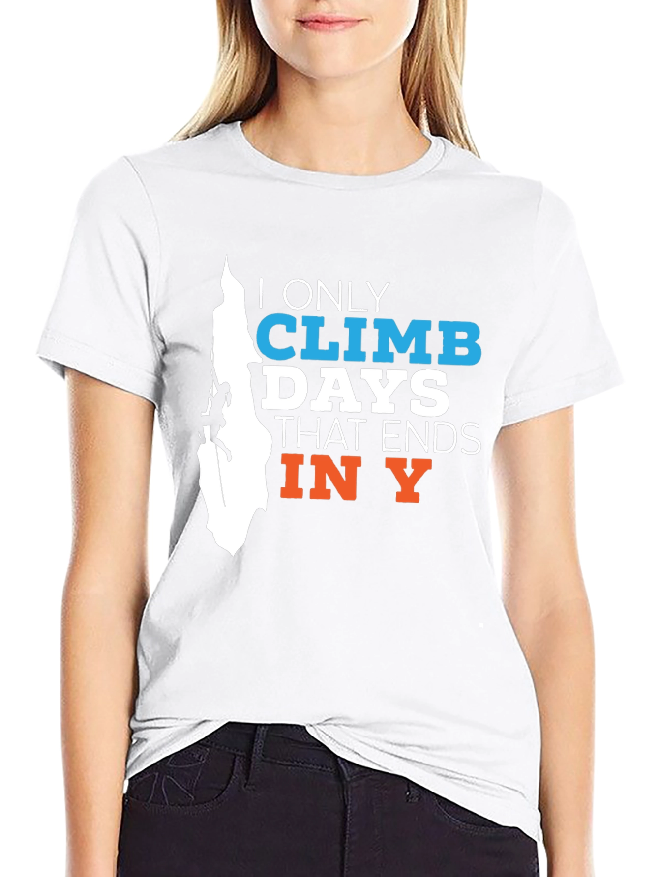 Black Climbing Days T-Shirt - Ends in Y view 9