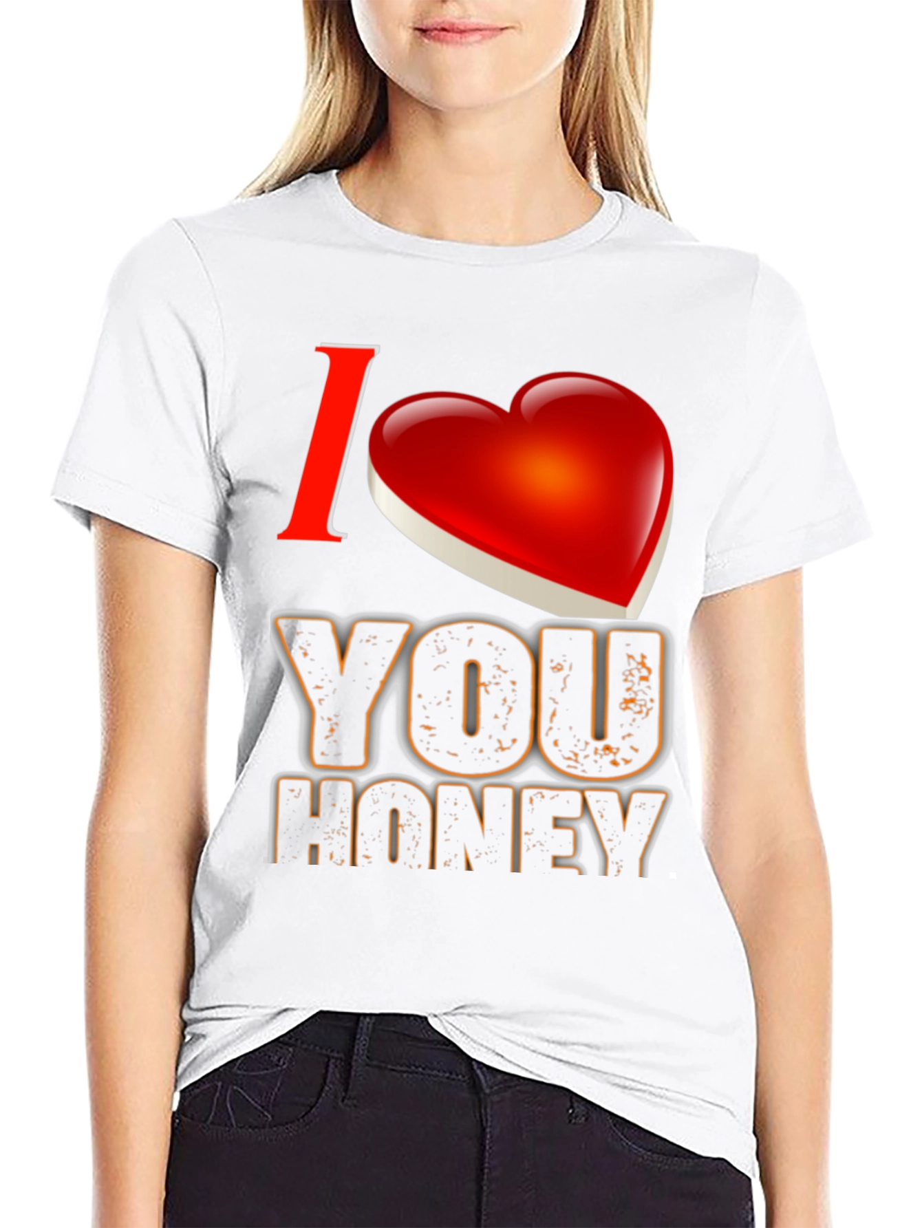 I Heart You Honey - Graphic Tee - 9