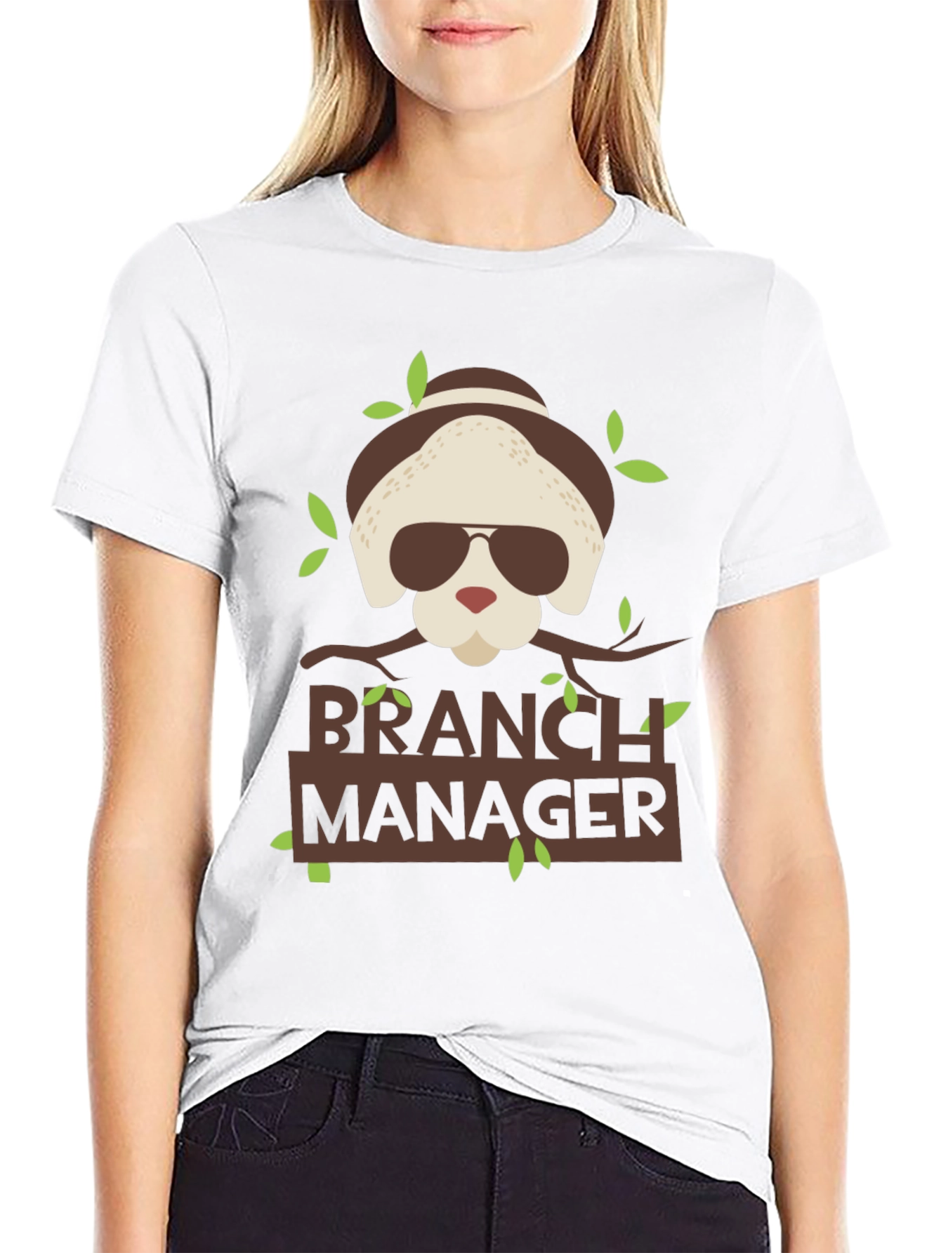 Black Branch Manager T-Shirt view 9