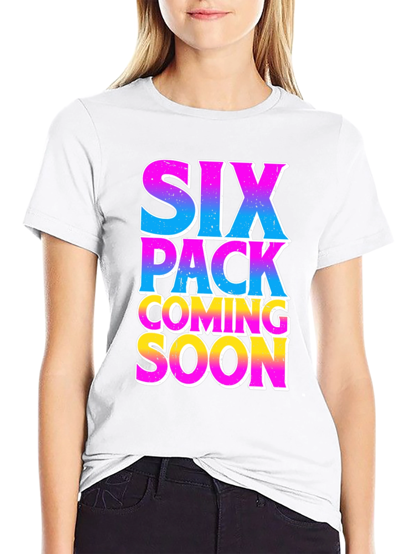 Black Six Pack Coming Soon Graphic T-Shirt view 9