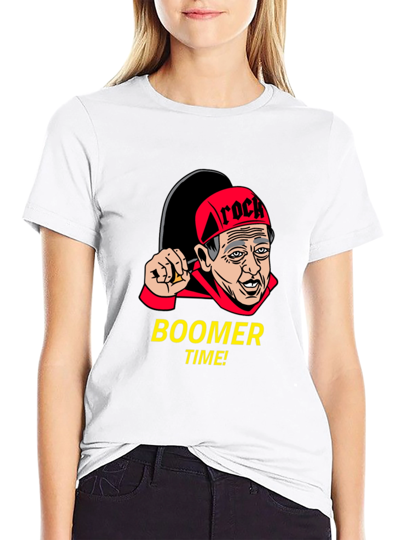 Black Boomer Time! Novelty Graphic Tee view 9