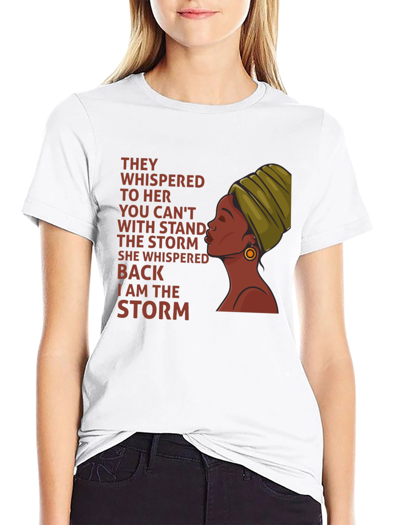 Inspirational Black Woman Empowerment T-Shirt - 9
