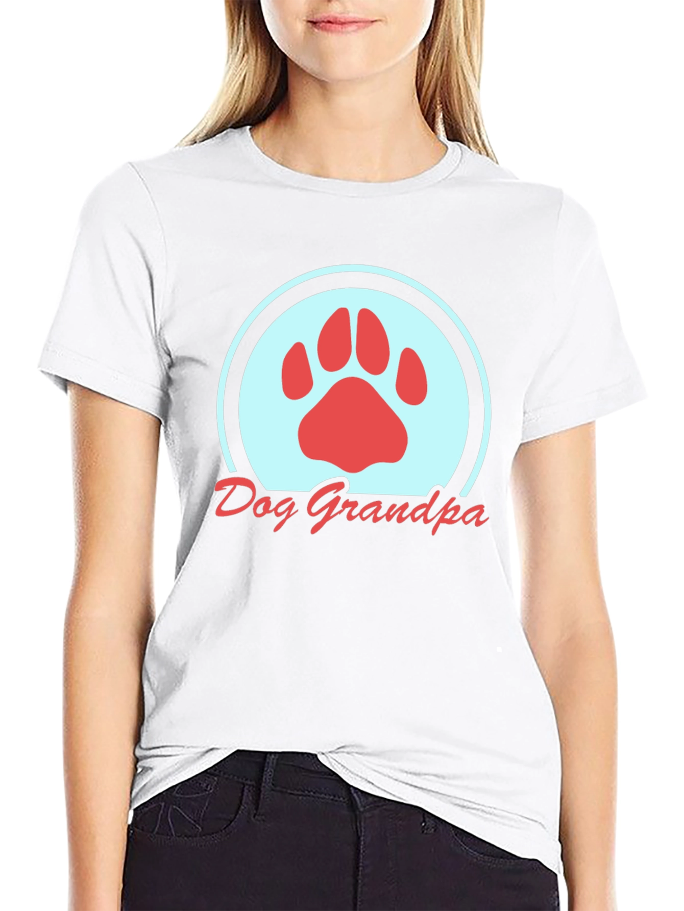 Dog Grandpa Graphic Tee - 9