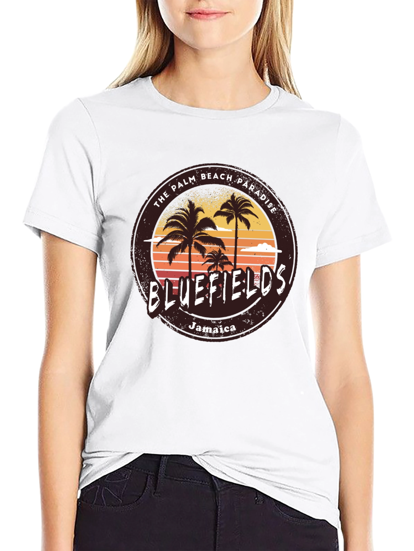Bluefields Jamaica Palm Beach T-Shirt - 9