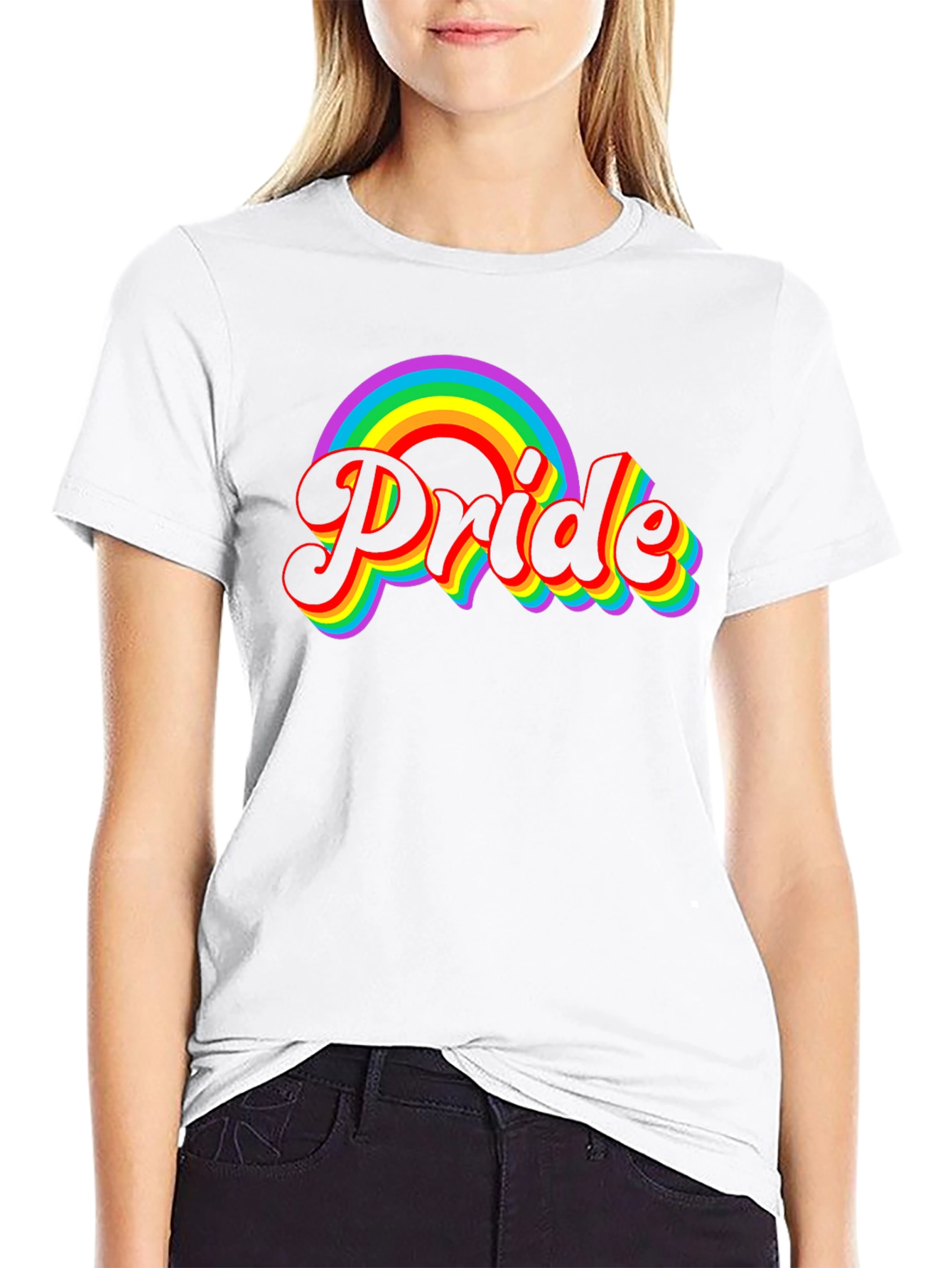 Pride Rainbow Graphic T-Shirt - 9