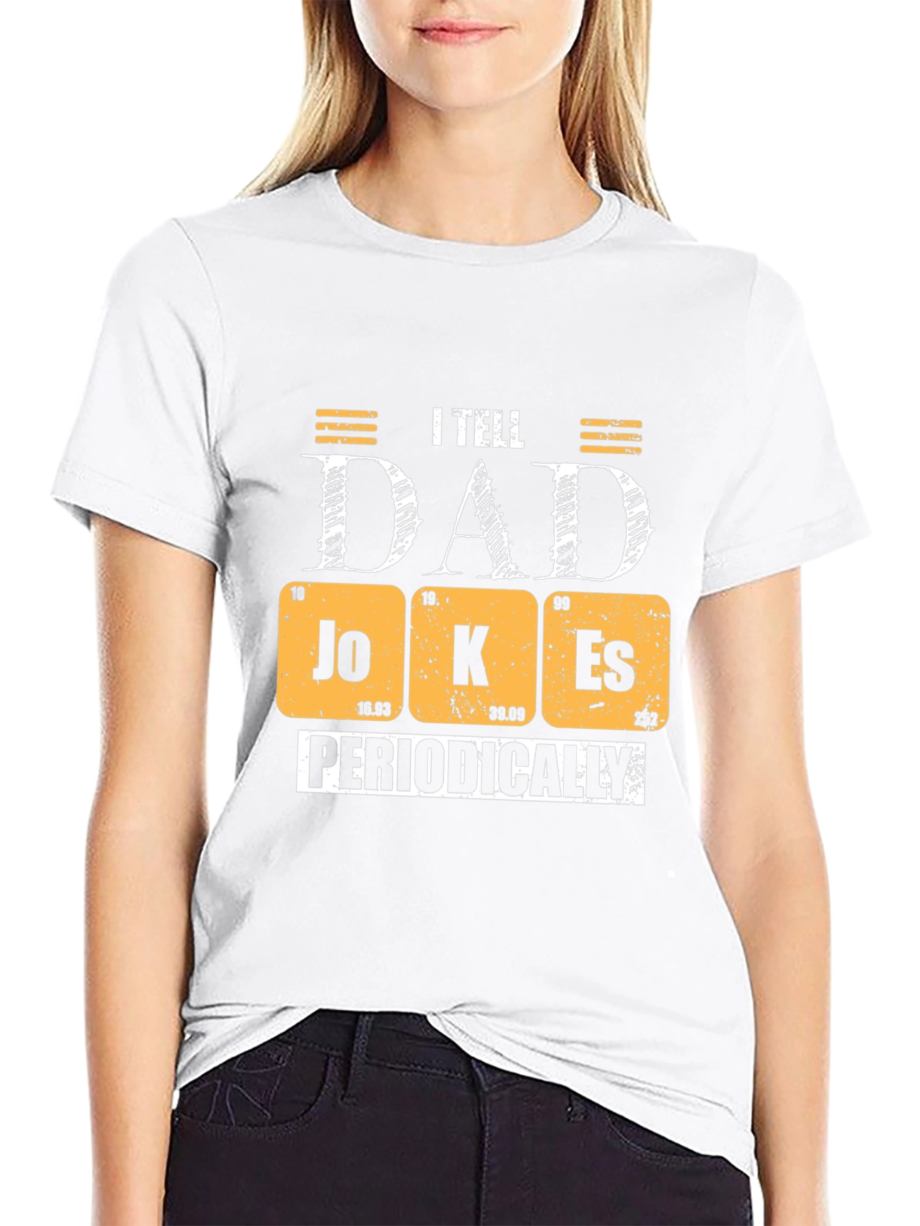Black Dad Jokes T-Shirt - I Tell Dad Jokes Periodically Tee view 9