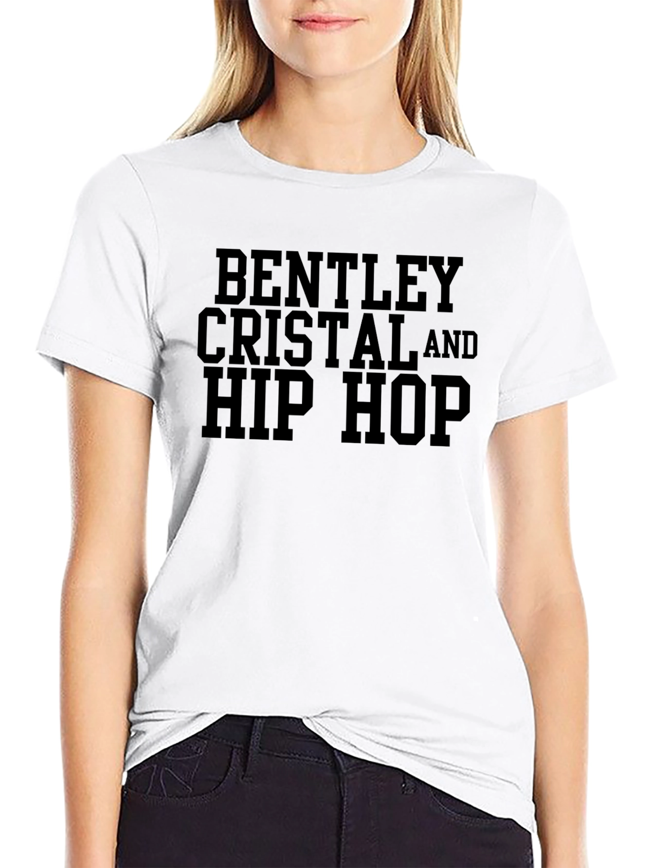 Black Bentley Cristal Hip Hop Graphic Tee view 9