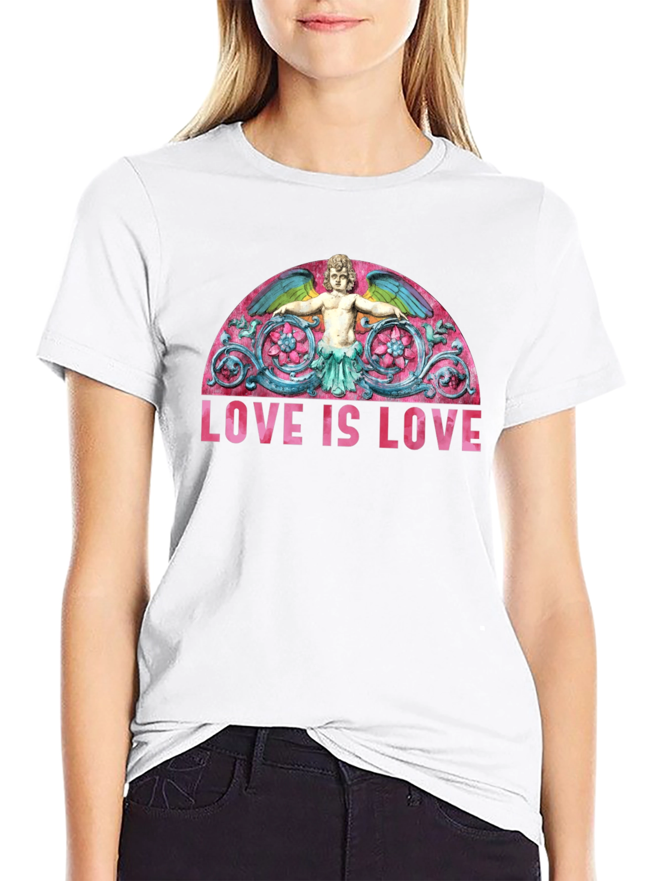 Black Love is Love Graphic Tee view 9
