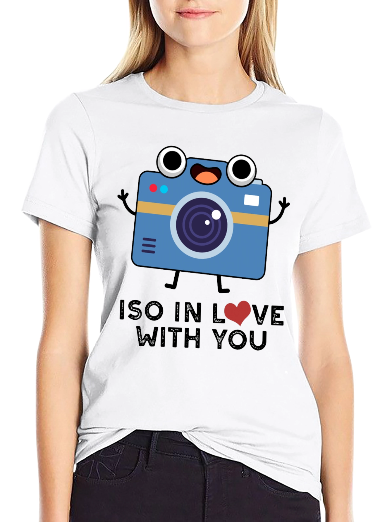 Cute Camera T-Shirt - ISO In Love With You - 9