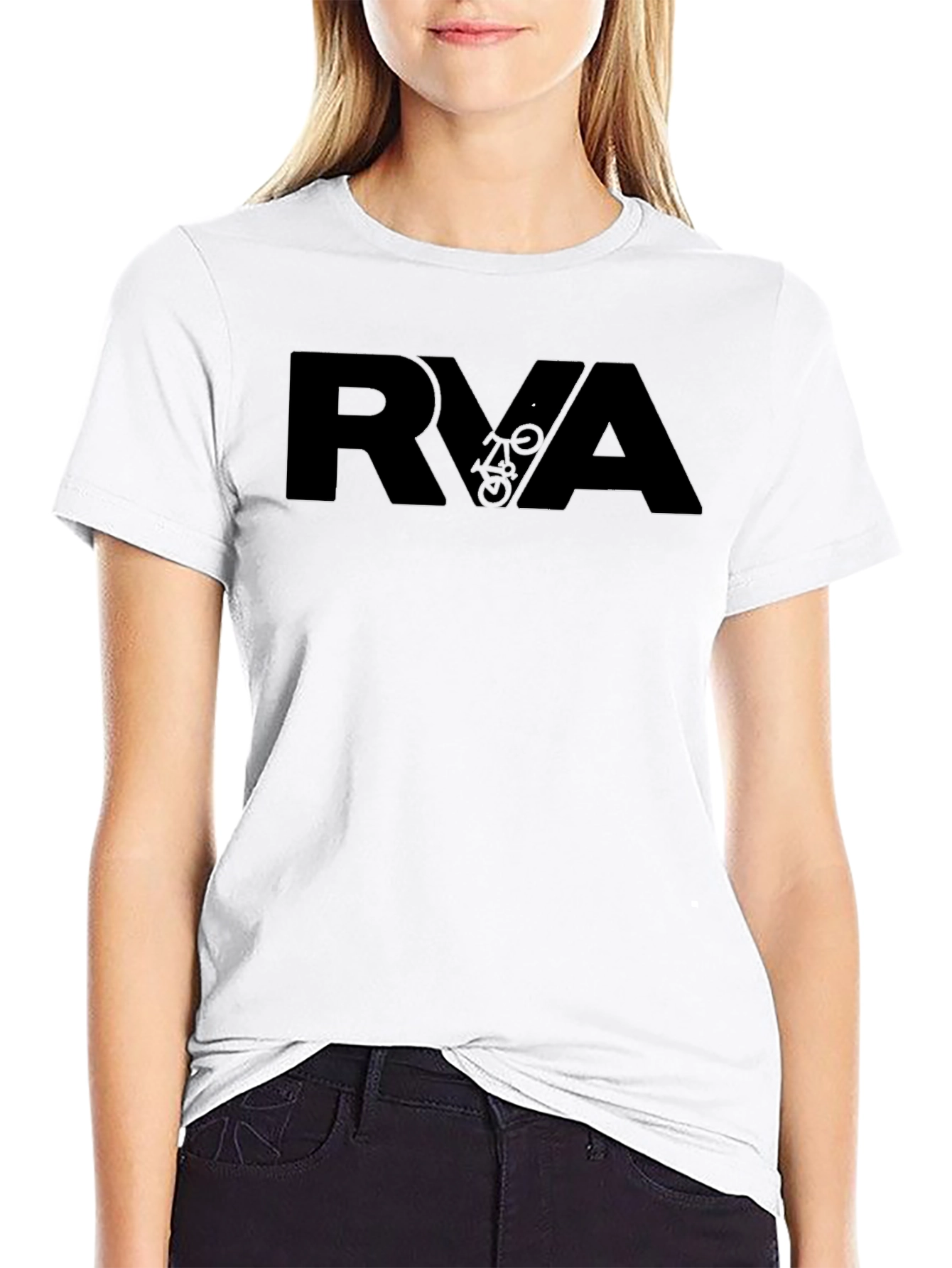 Black RVA Black Graphic Tee Shirt view 9