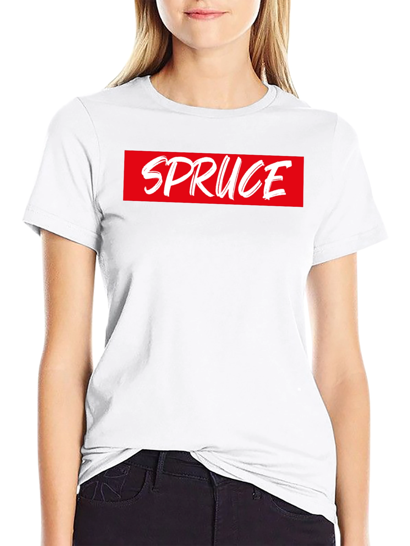 Black SPRUCE Graphic Tee - Black view 9