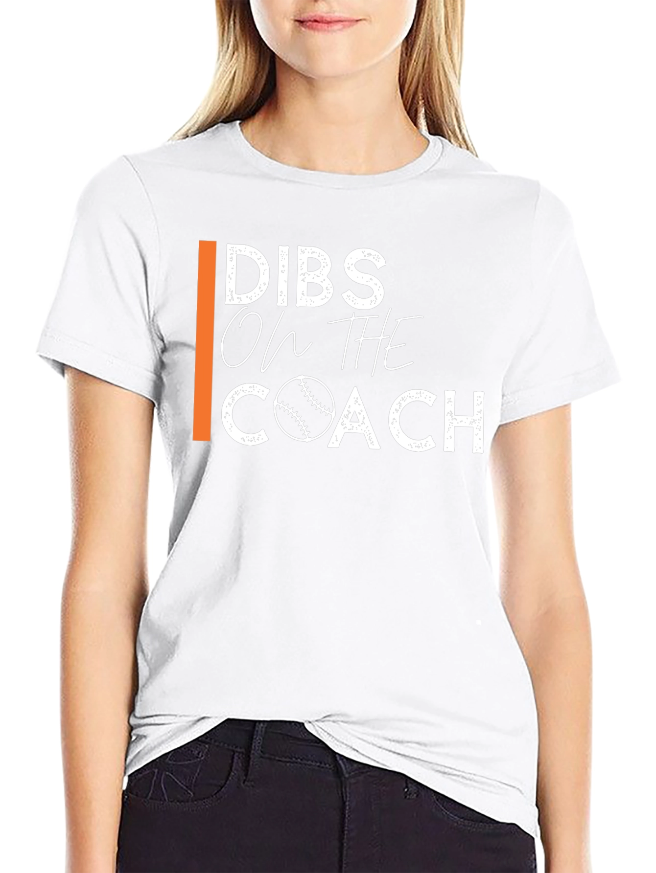 Black Dibs On The Coach Baseball T-Shirt view 9