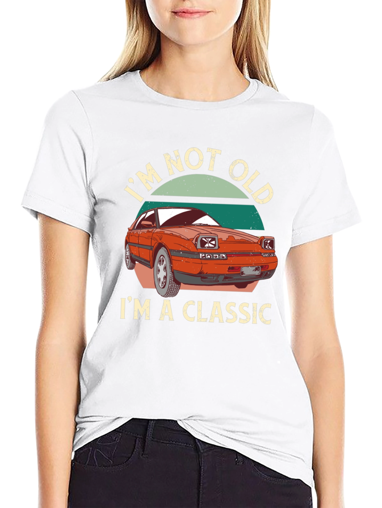 Black I'm Not Old I'm A Classic Car T-Shirt view 9