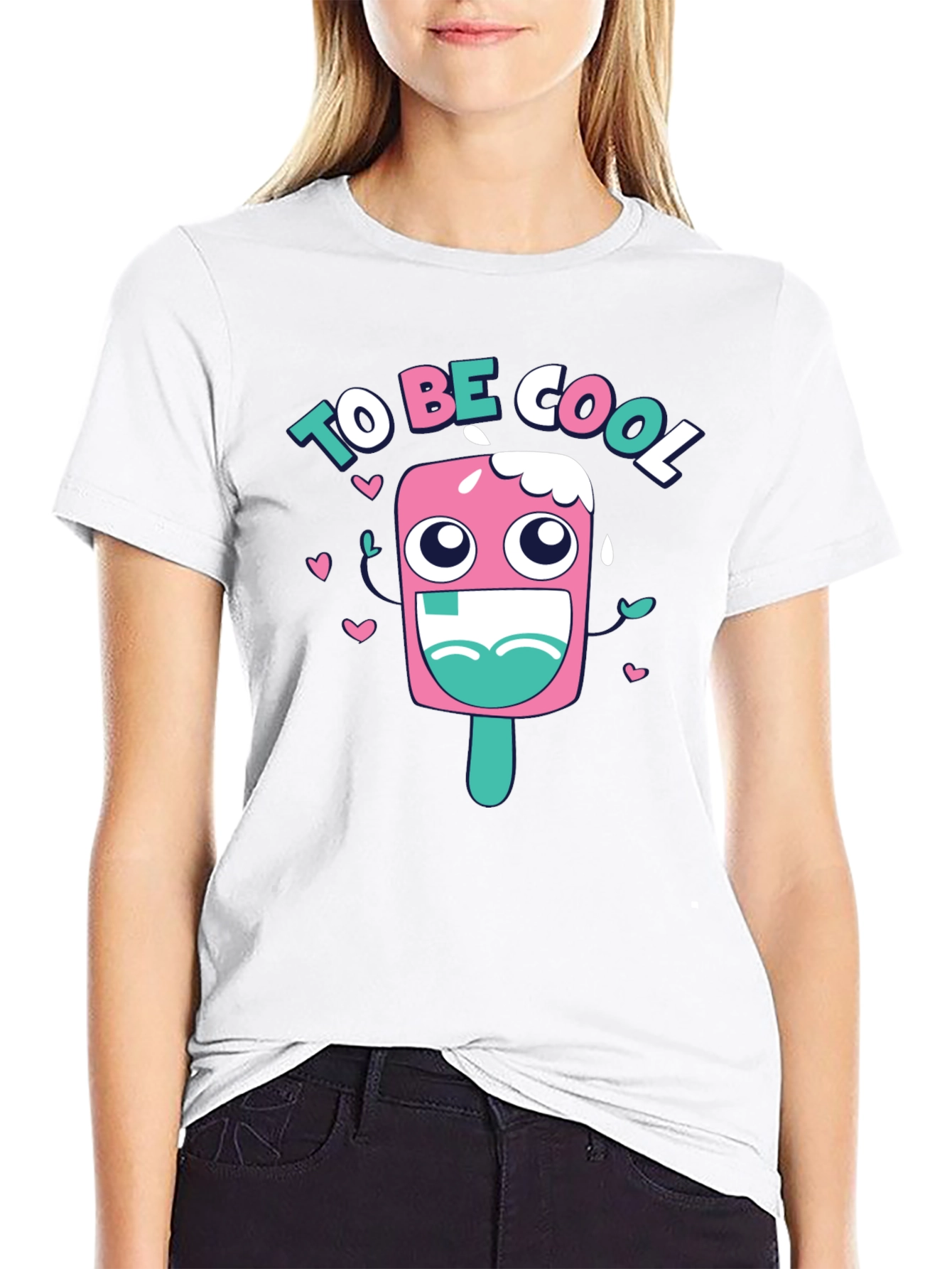 Black Cool Popsicle Graphic T-Shirt view 9
