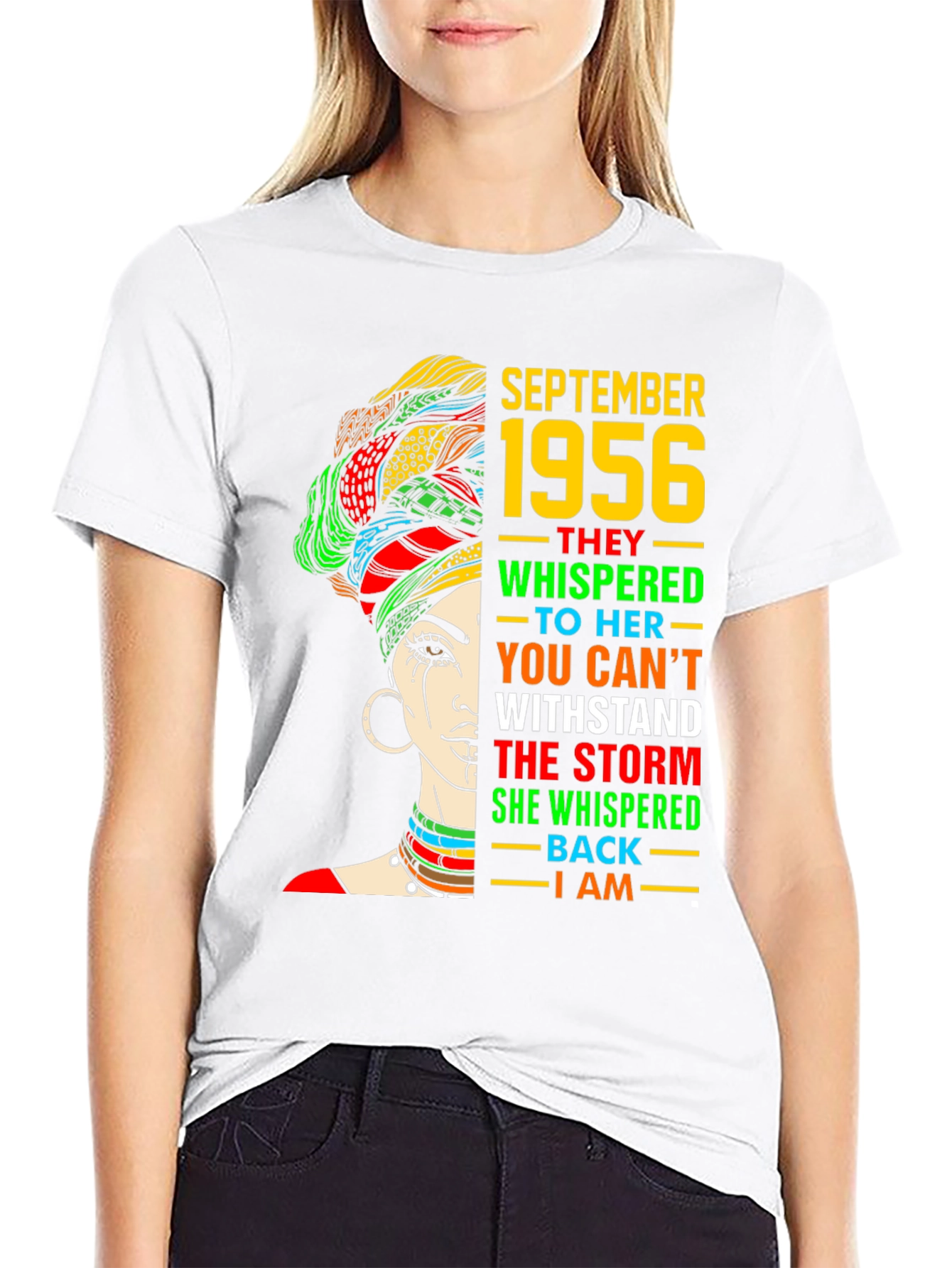 Black September 1956 Woman T-Shirt view 9