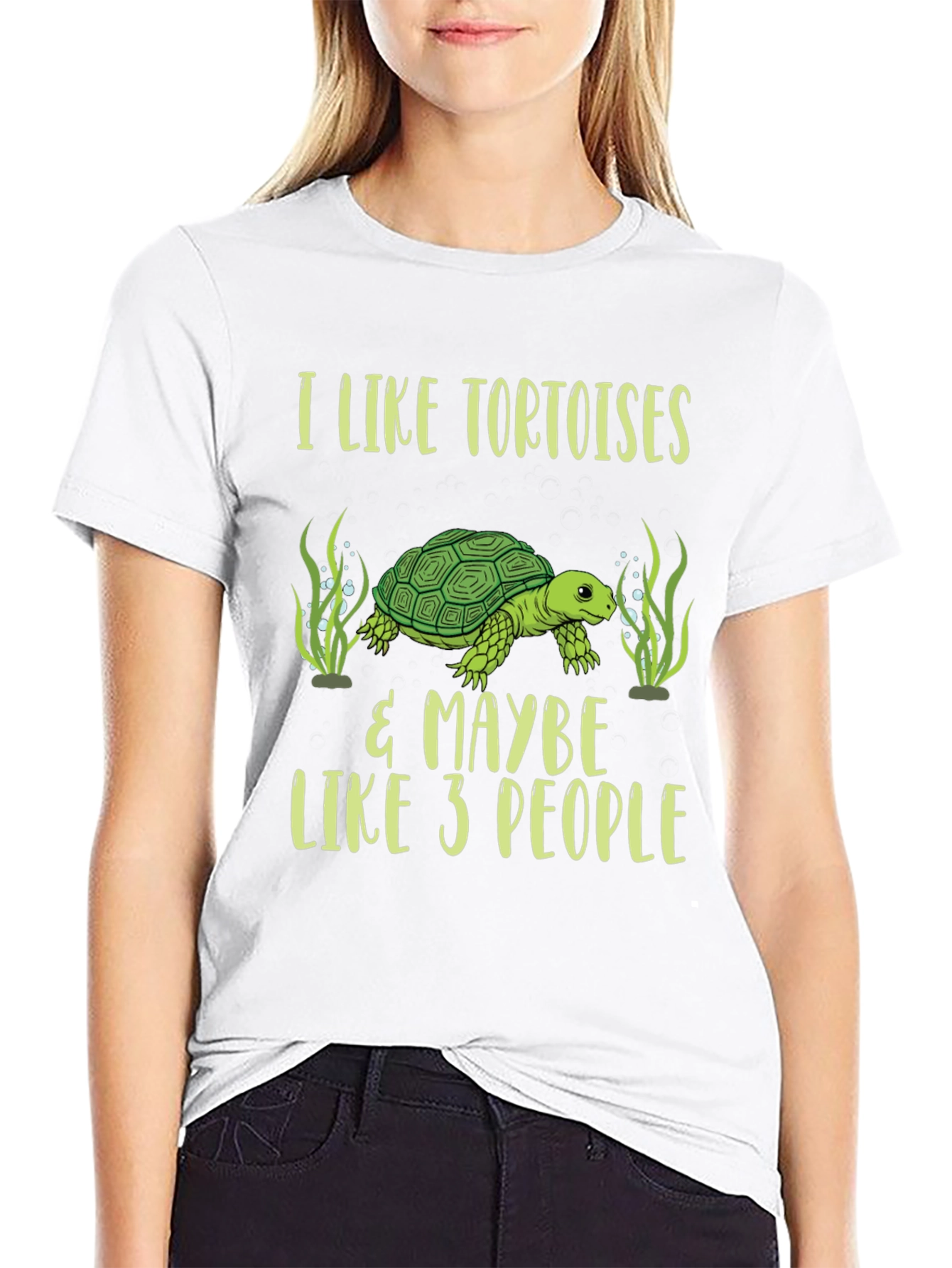 Black Tortoise Lover Graphic T-Shirt view 9