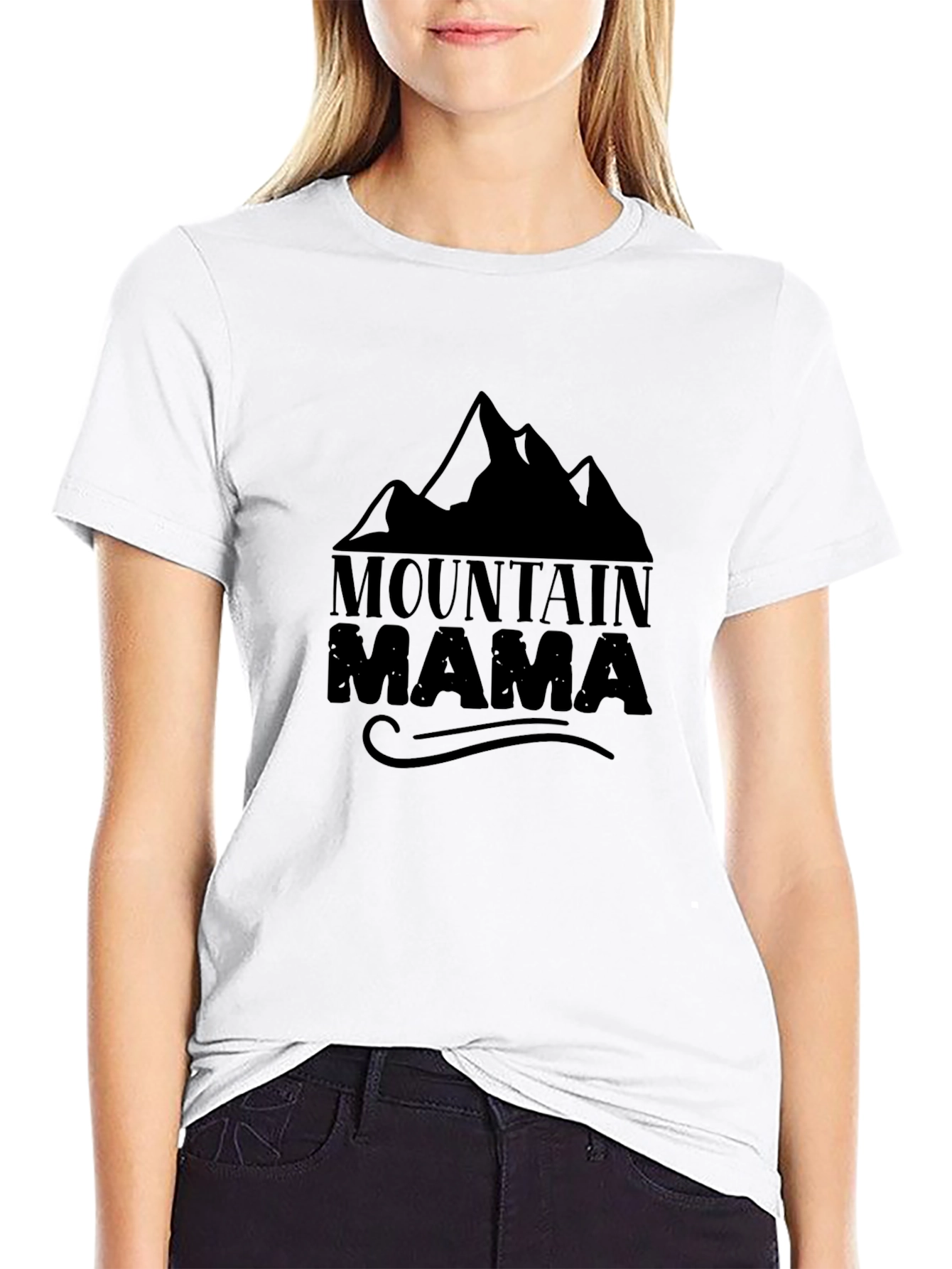 Black Mountain Mama Graphic Tee - Adventure Style view 9