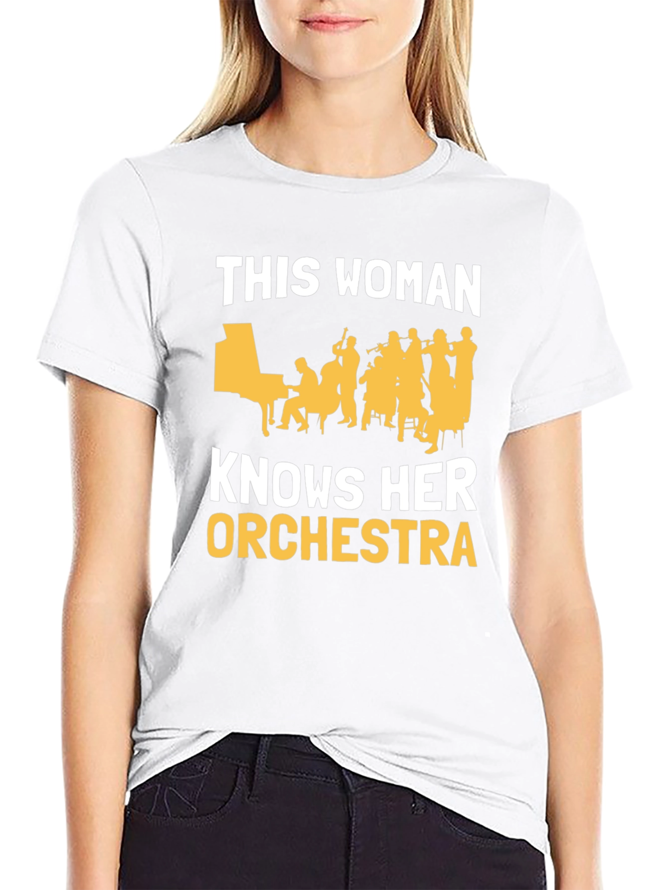 Black Orchestra Conductor T-Shirt view 9