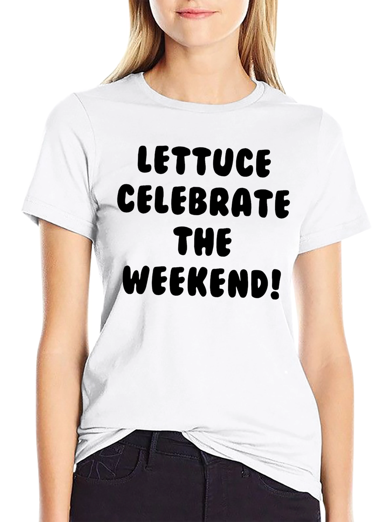 Black Lettuce Celebrate the Weekend T-Shirt view 9