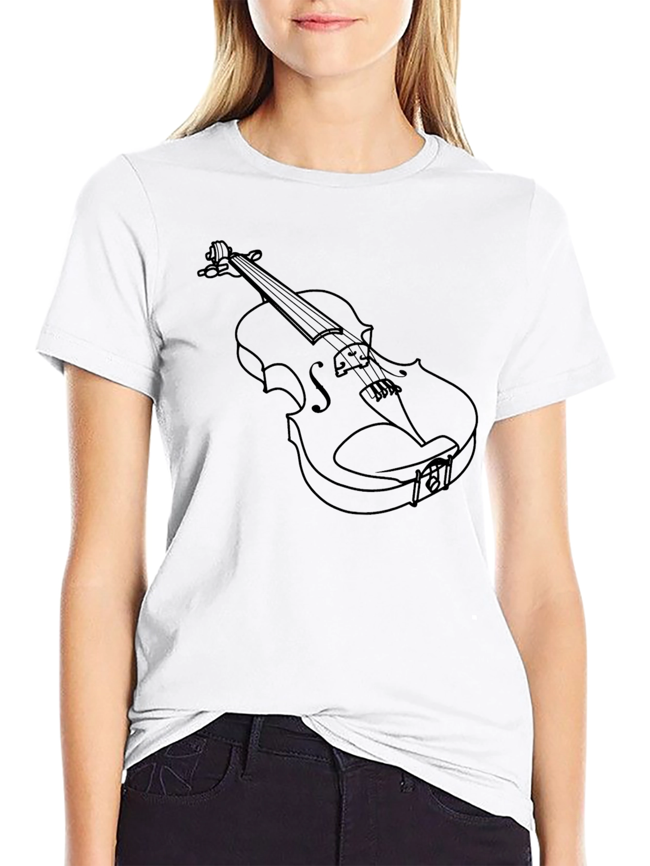 Black Violin Graphic Tee - Musician's Essential view 9