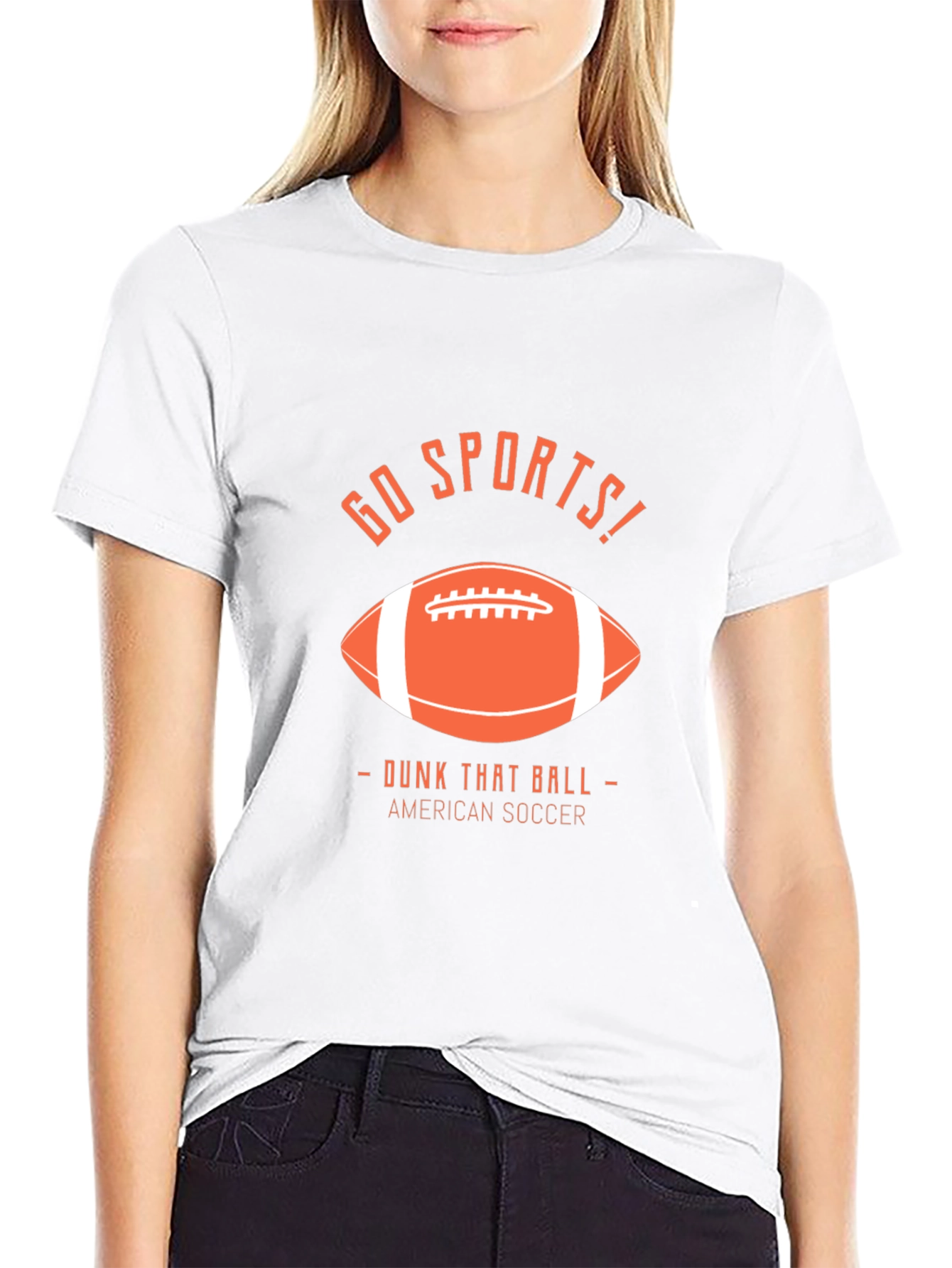 Black Go Sports! Dunk That Ball T-Shirt view 9