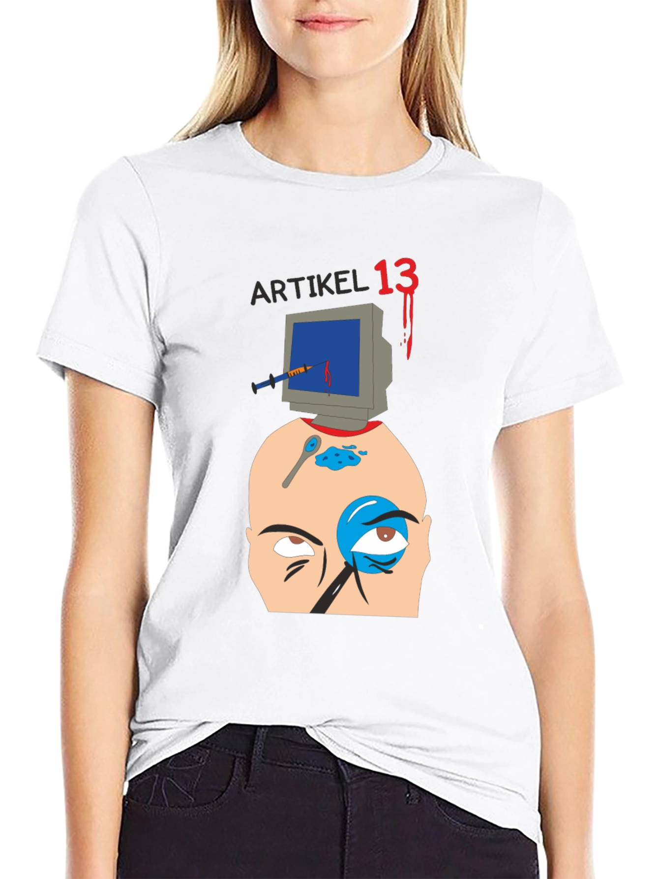Black Artikel 13 Graphic T-Shirt view 9