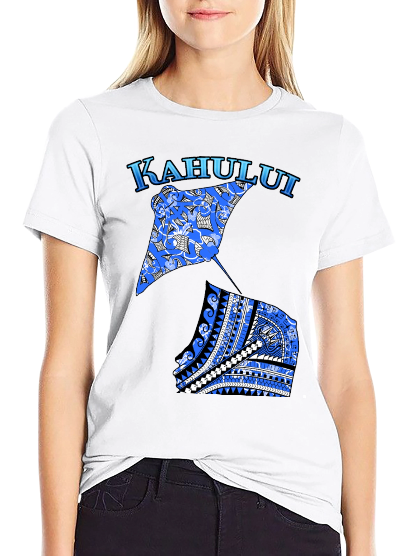 Black Kahului Ray T-Shirt view 9