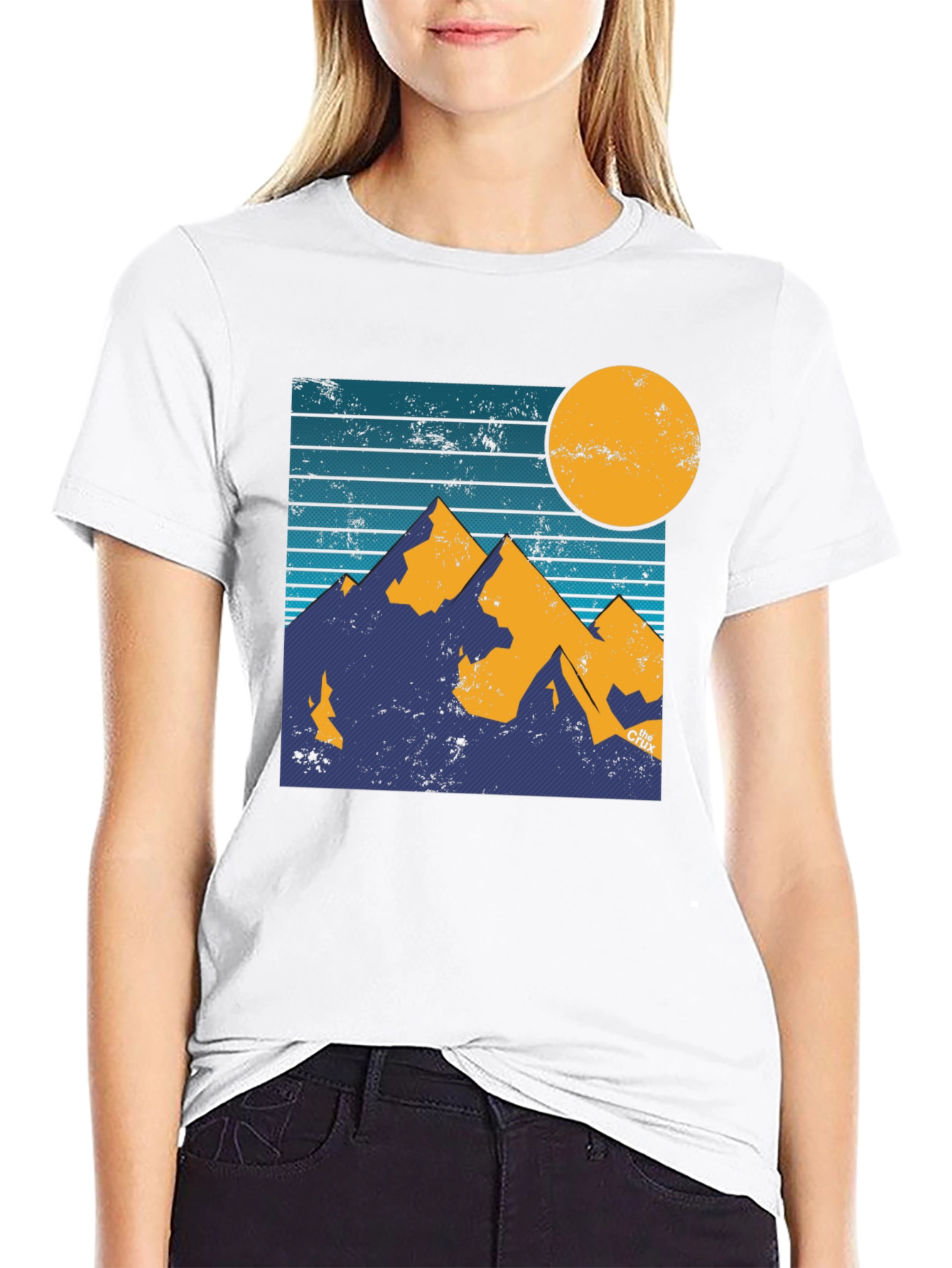 Black Mountain Sunset Graphic Tee - Adventure Style view 9