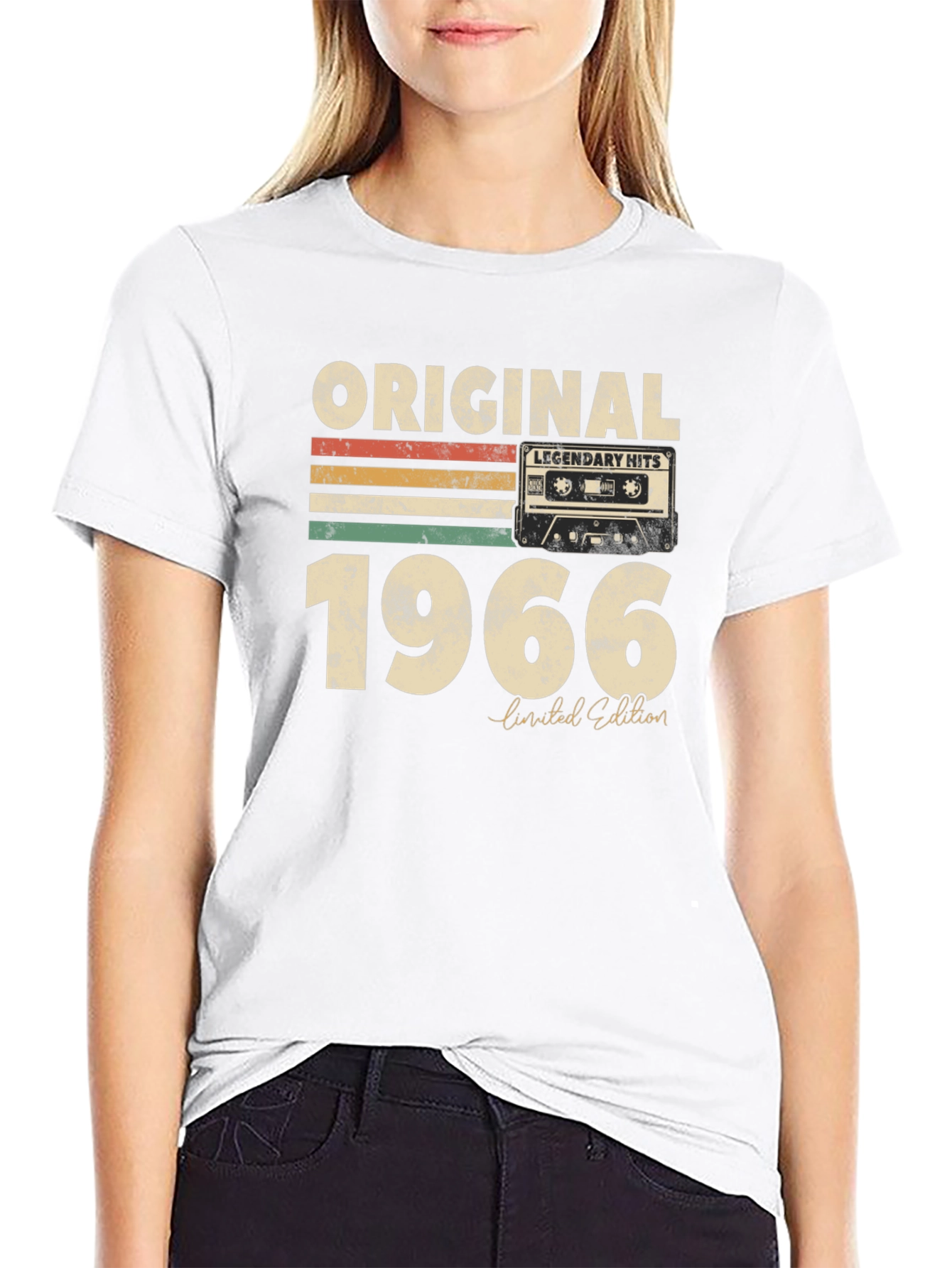 Black Original 1966 Legendary Hits T-Shirt view 9