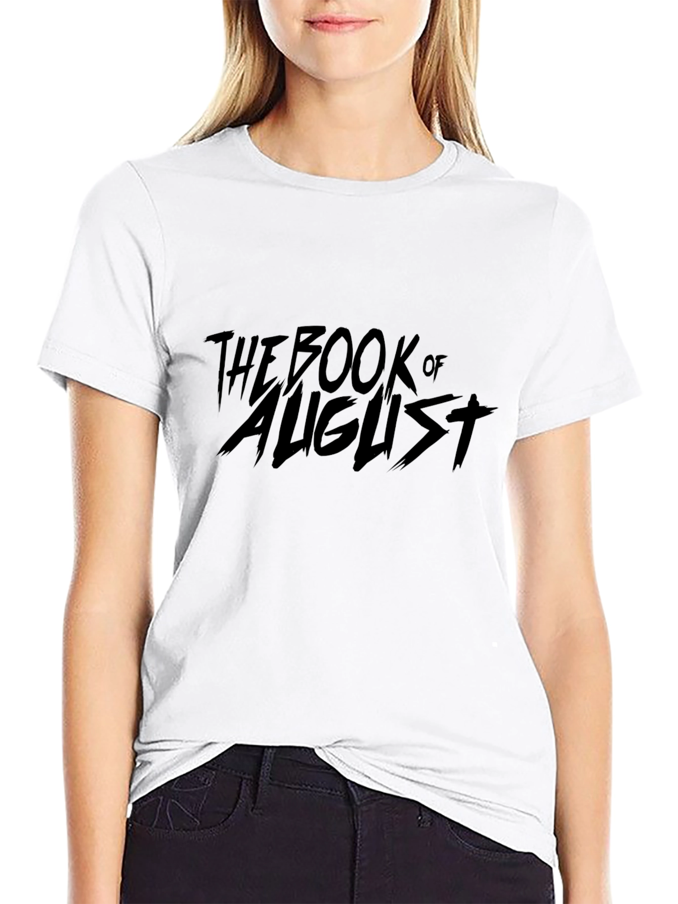 Black The Book of August Graphic T-Shirt - Black view 9