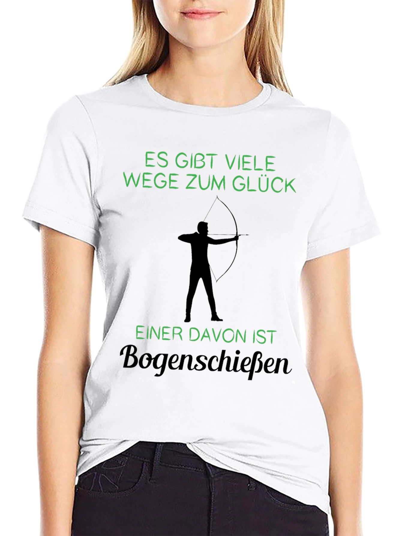 Black Archery Glück T-Shirt view 9