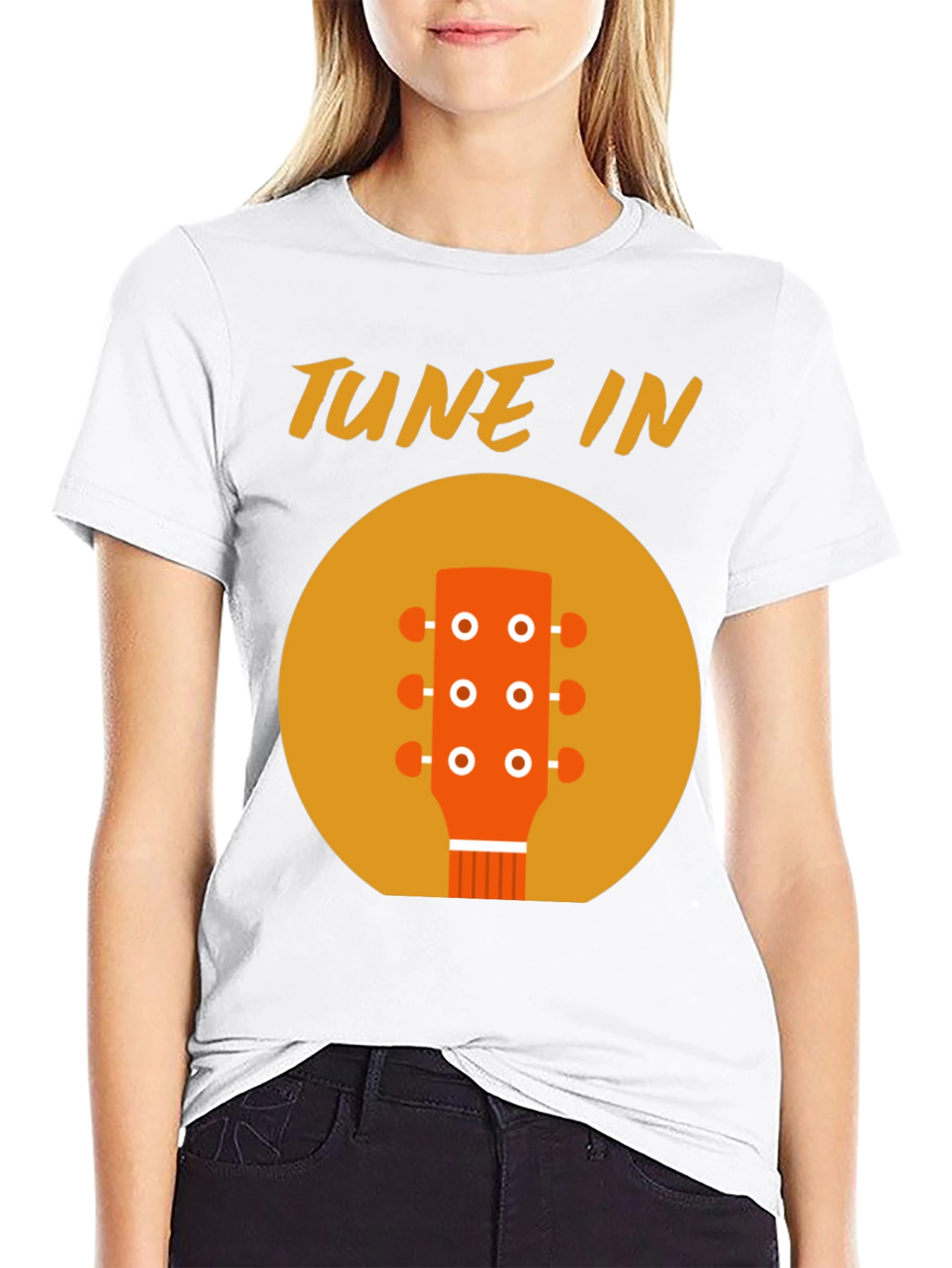 Tune In Guitar Head T-Shirt - 9