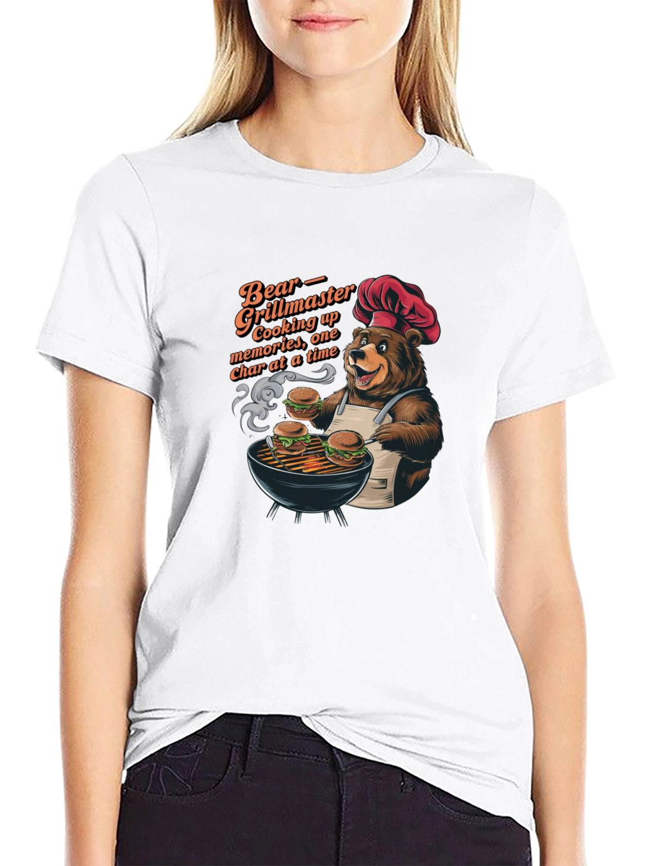Bear Grillmaster T-Shirt: One Char at a Time! - 9