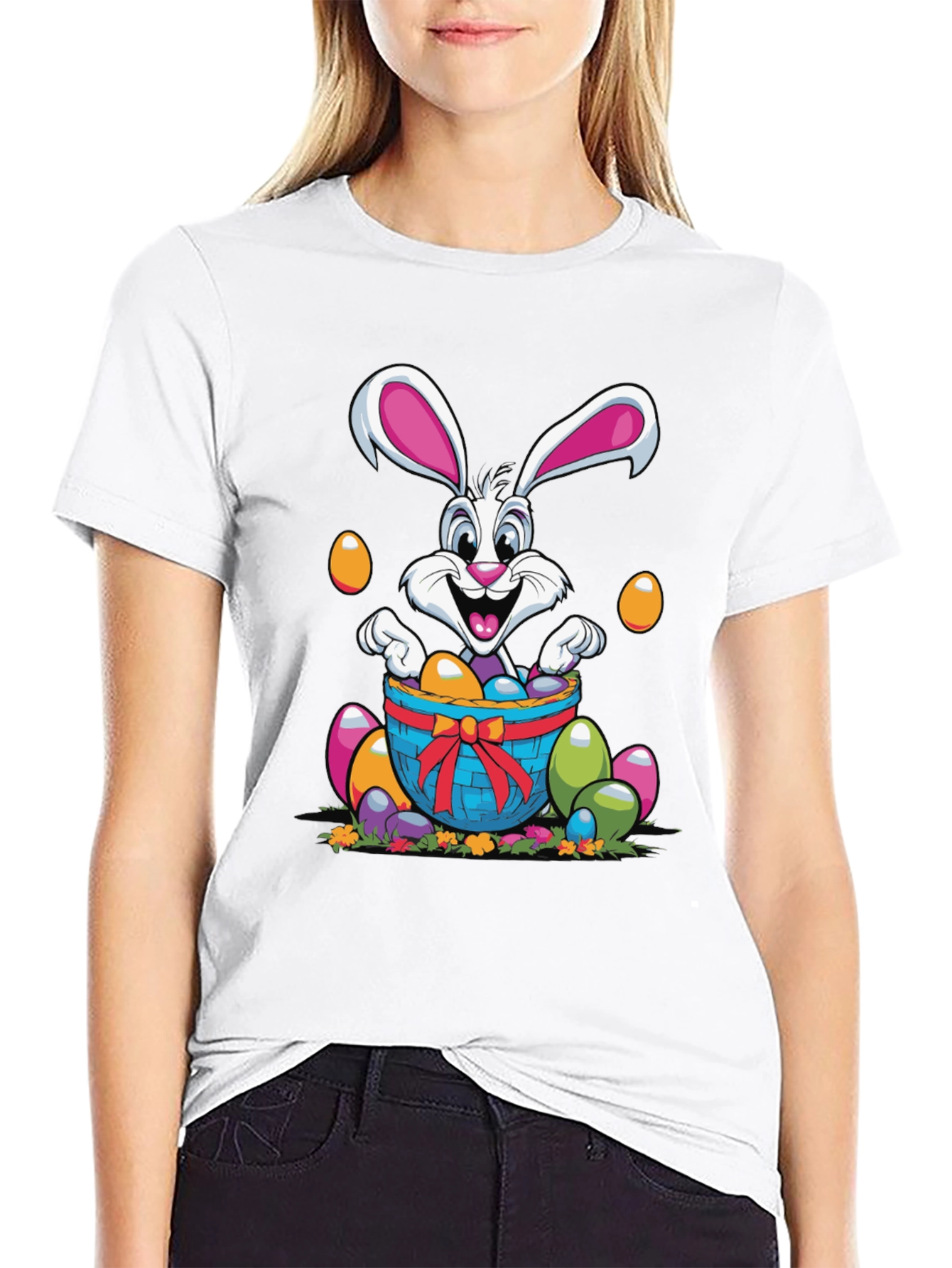 Easter Bunny Basket T-Shirt - 9
