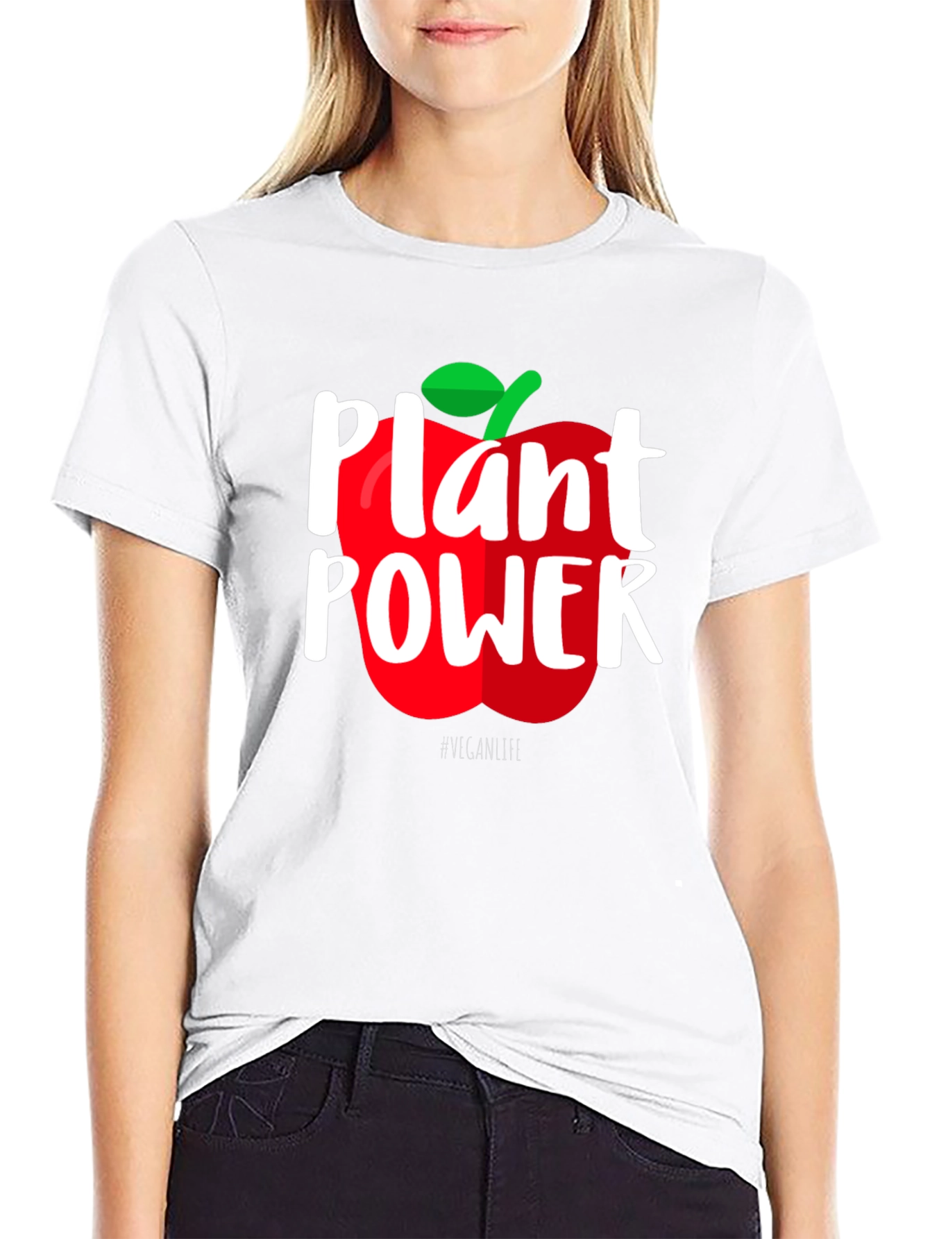 Plant Power Vegan Graphic Tee - 9