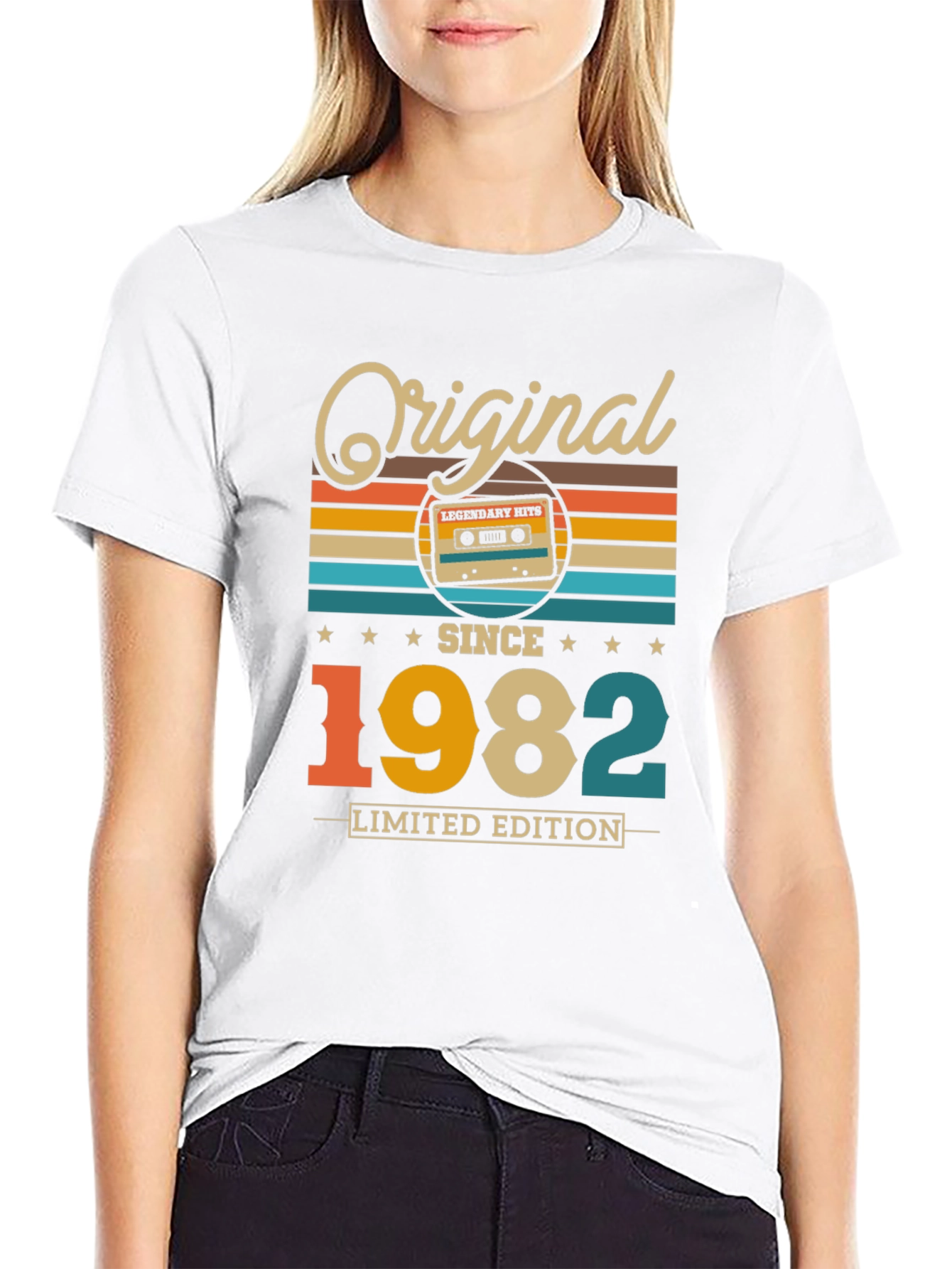 Black Original 1982 Limited Edition Graphic Tee view 9