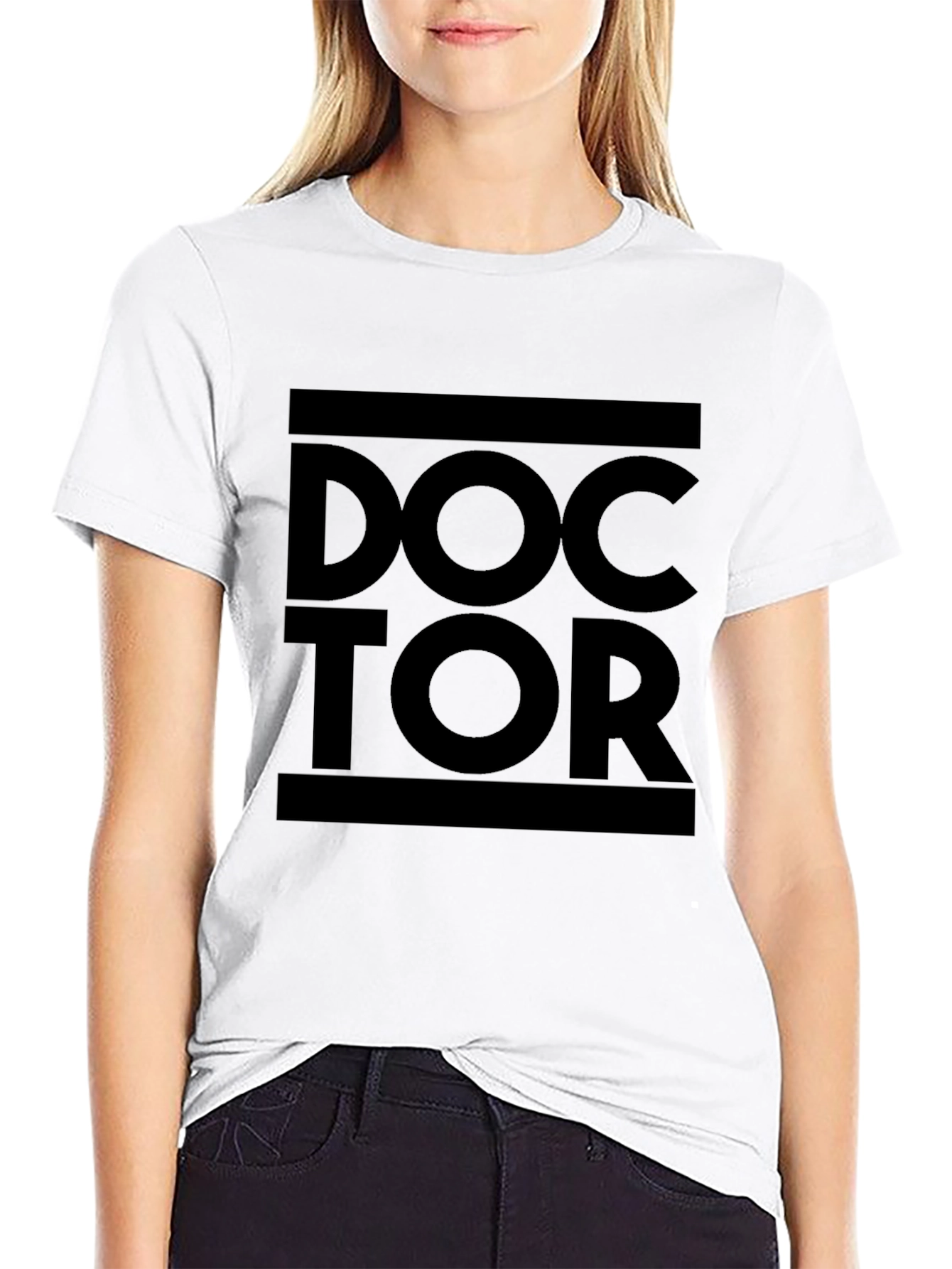 Black Doctor Graphic T-Shirt - Unisex Tee view 9