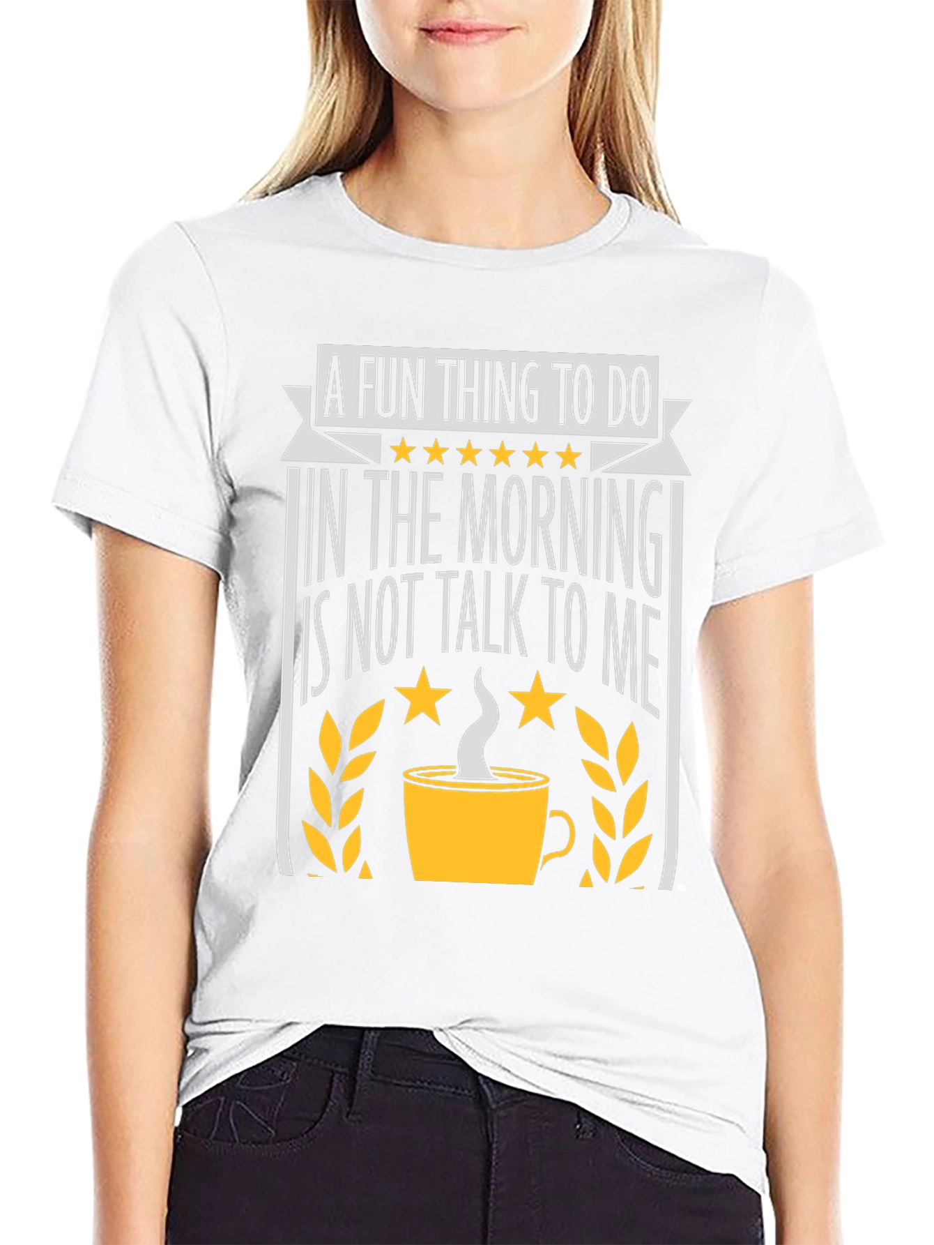 Black Don't Talk To Me Coffee Tee view 9