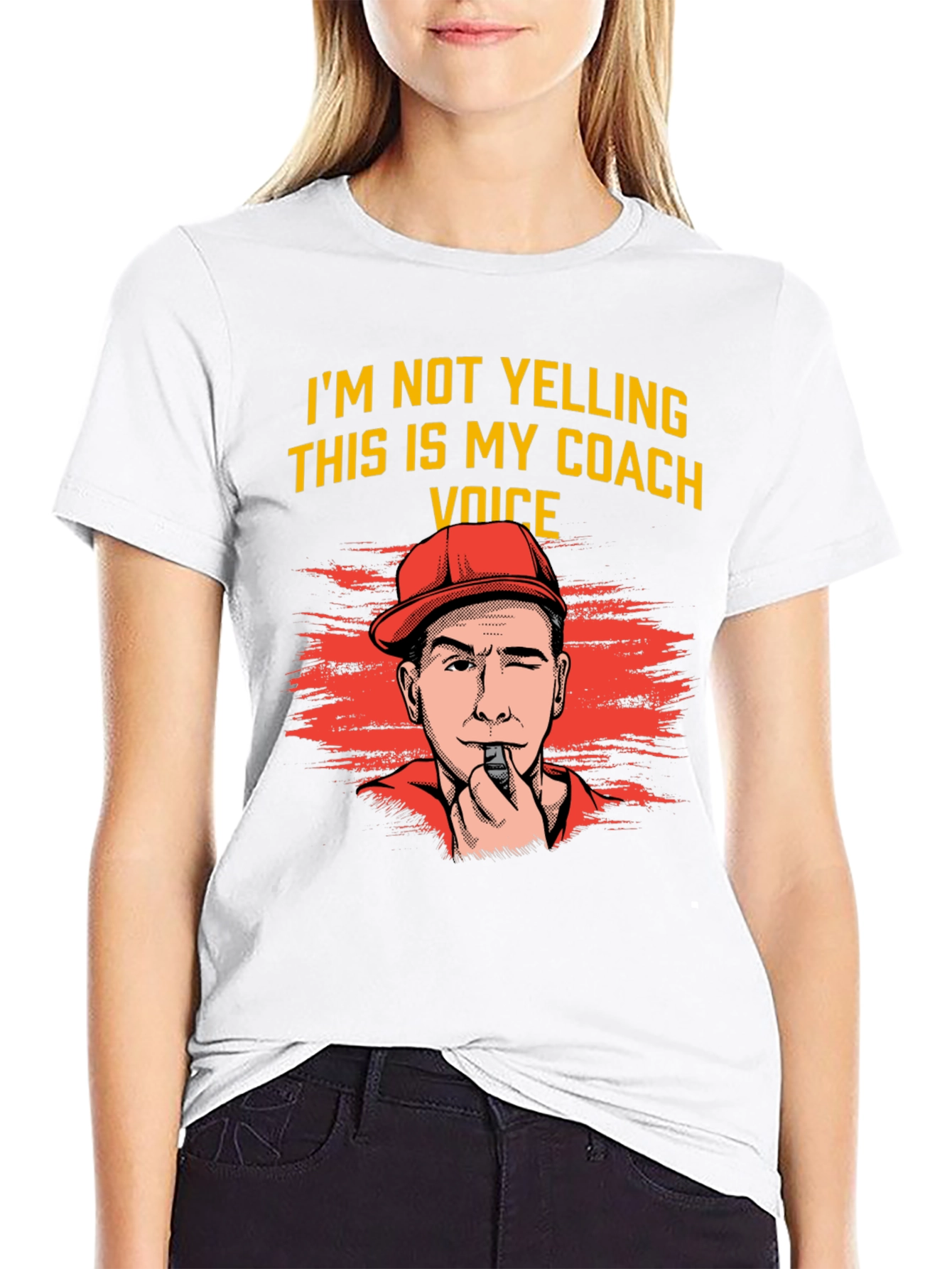 Black Coach Voice Graphic T-Shirt - Black view 9