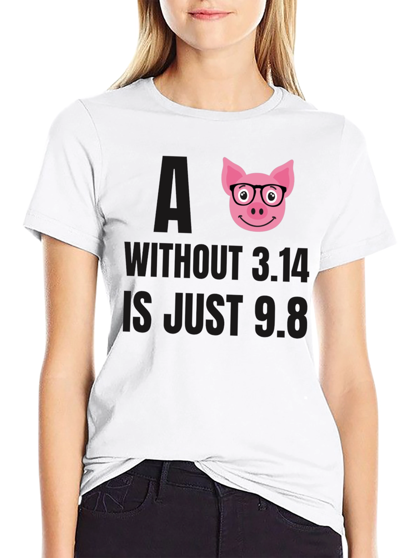 Math Pun Pig T-Shirt - 9