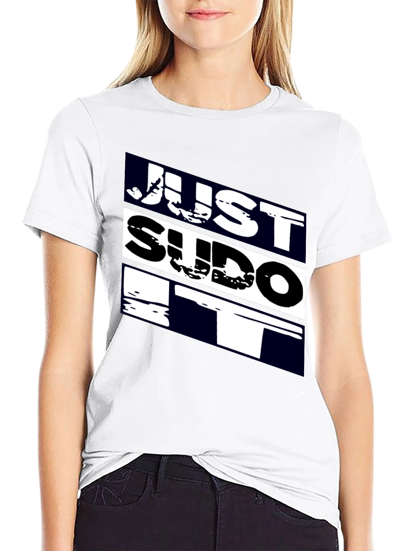 Just Sudo It - Black T-Shirt - 9