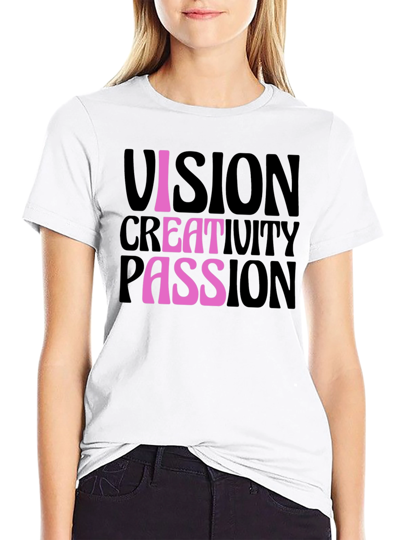 Black Vision, Creativity, Passion T-Shirt view 9