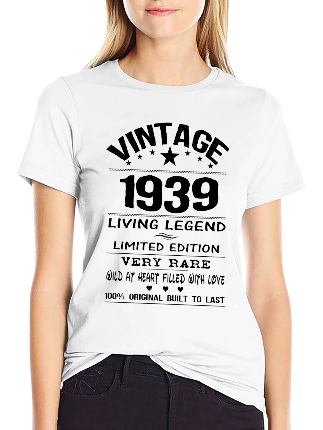 Black Vintage 1939 Living Legend T-Shirt - Limited Edition view 9