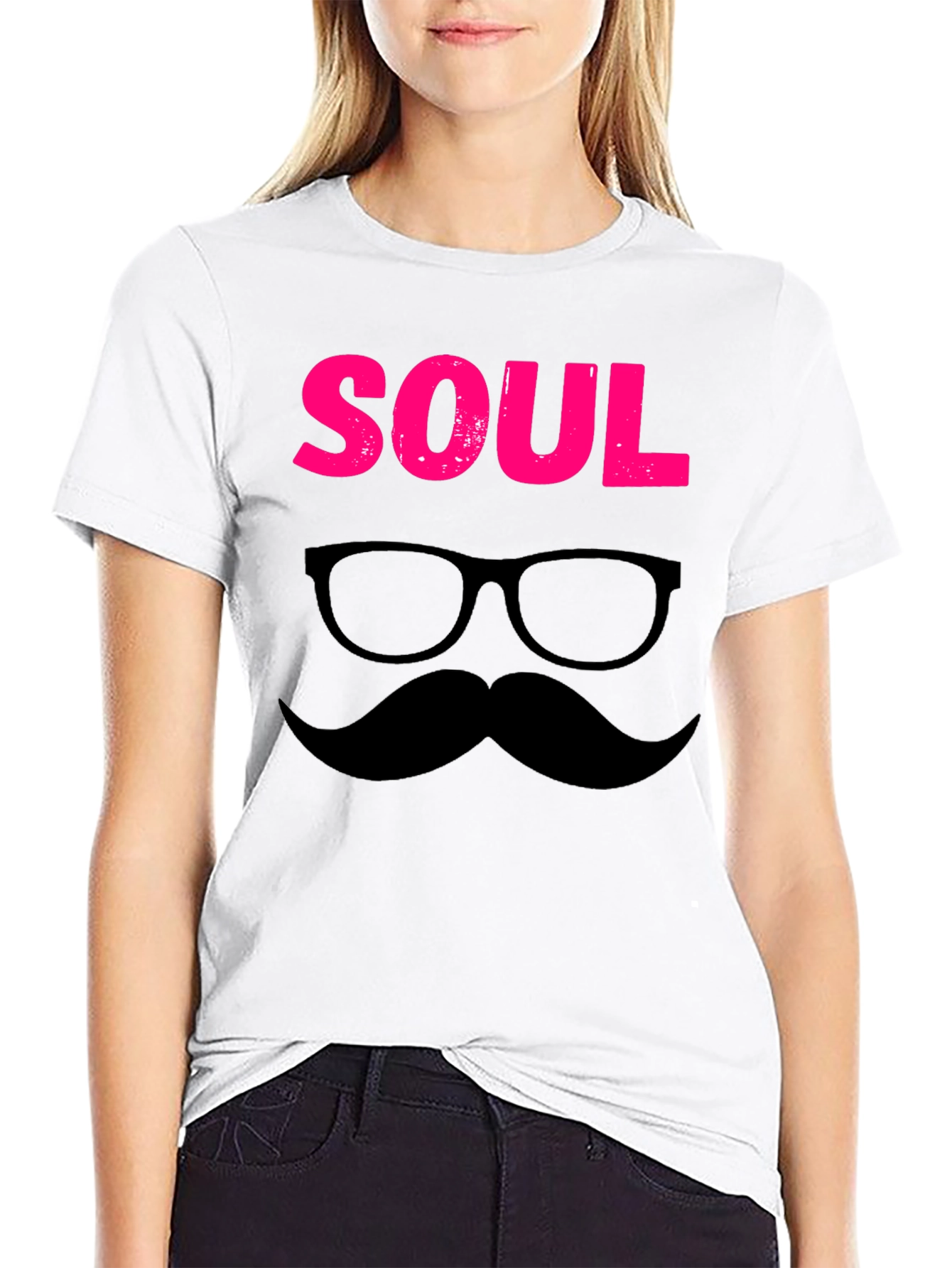 Black Soul Man Graphic Tee - Funky Retro Style view 9