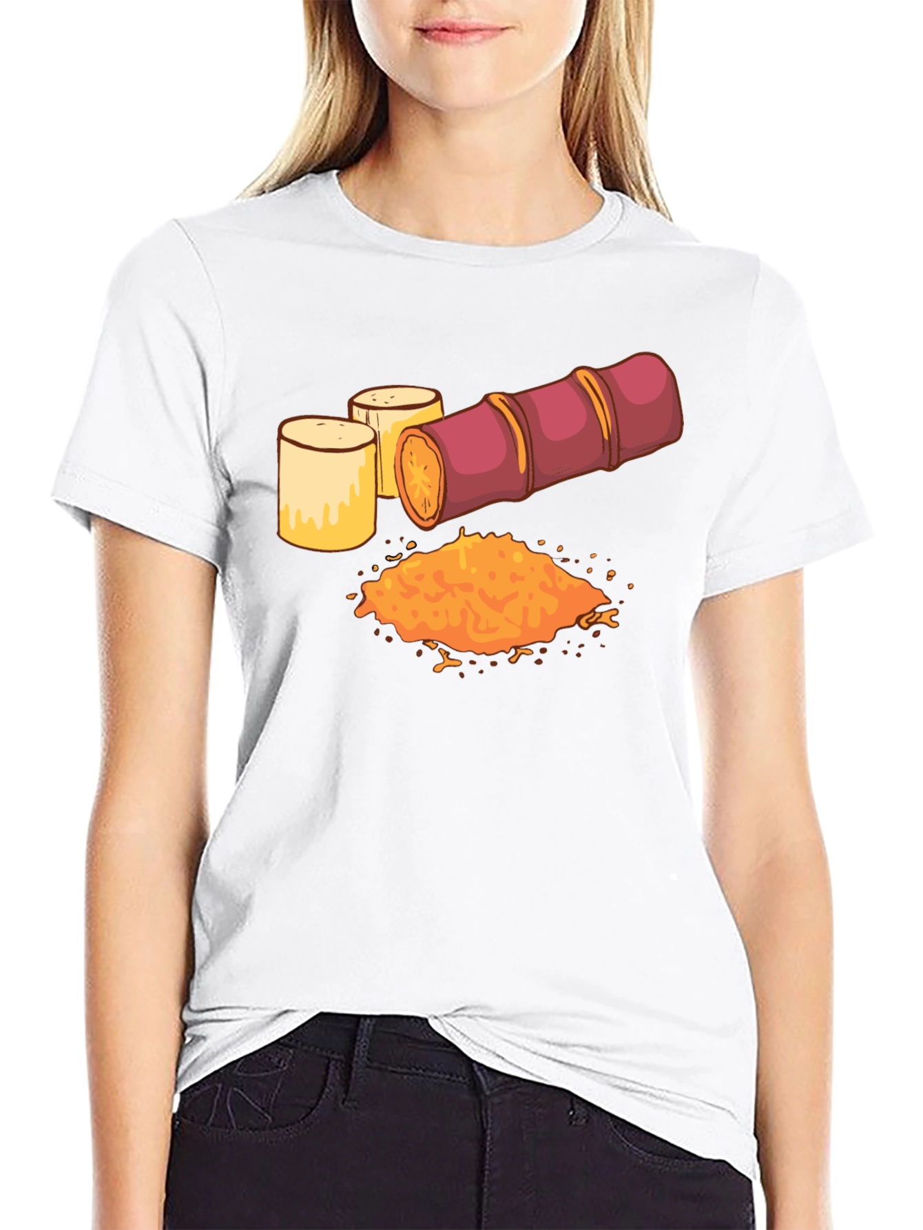 Black Sugar Cane Graphic Tee view 9